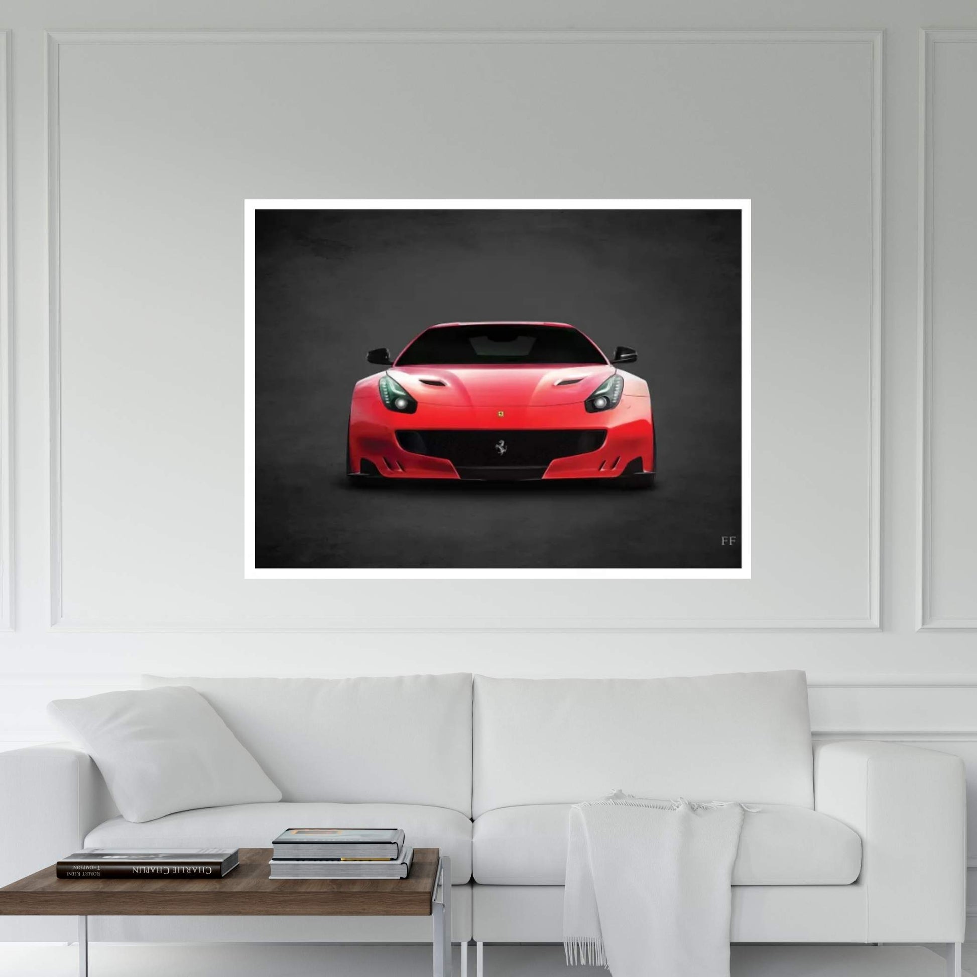 Ferrari FF Canvas Wall Art - Y Canvas