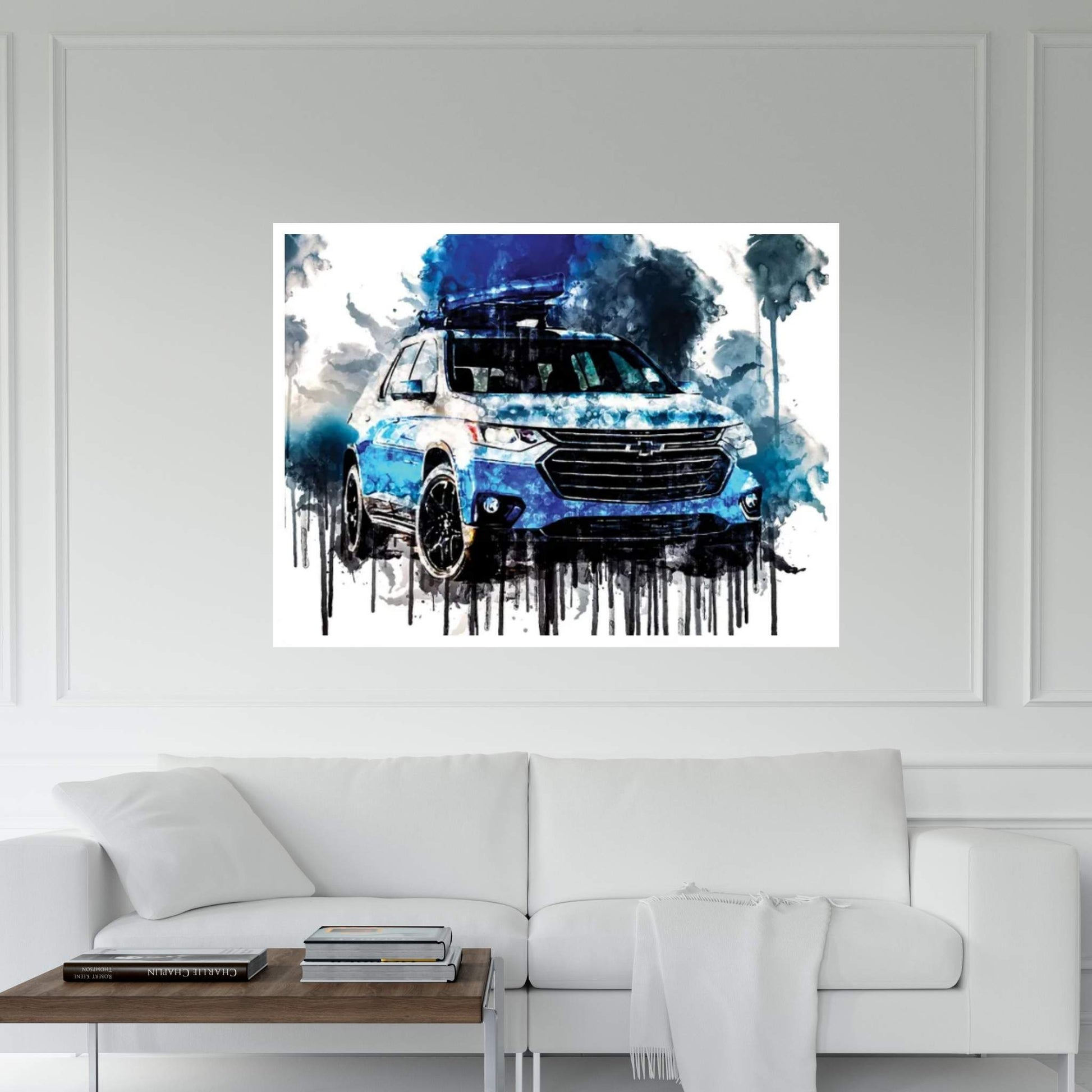 2017 Chevrolet Traverse SUP Concept Canvas Wall Art - Y Canvas