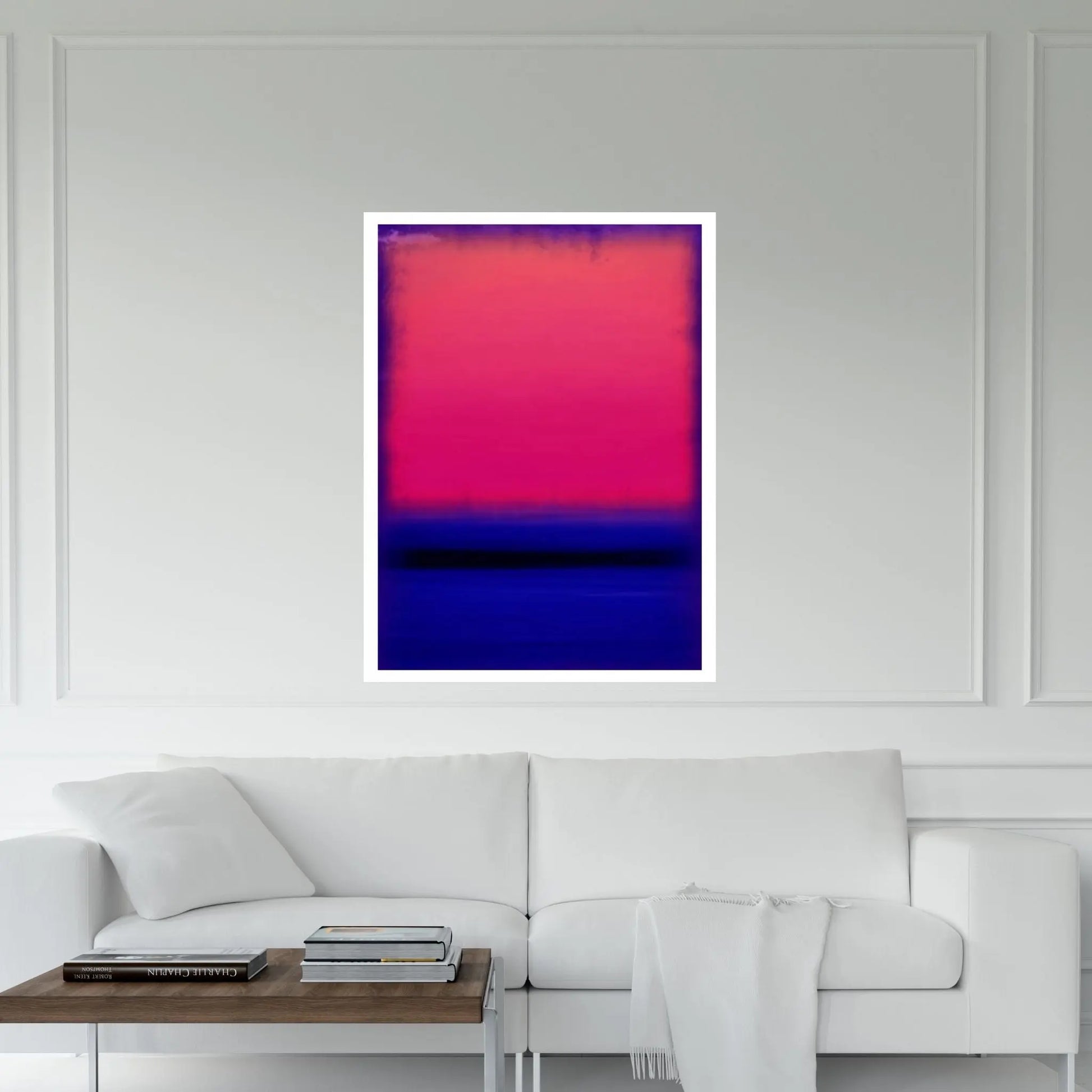 Mark Rothko Frame Canvas/Poster Art Reproduction, Rothko Reproduction - Y Canvas