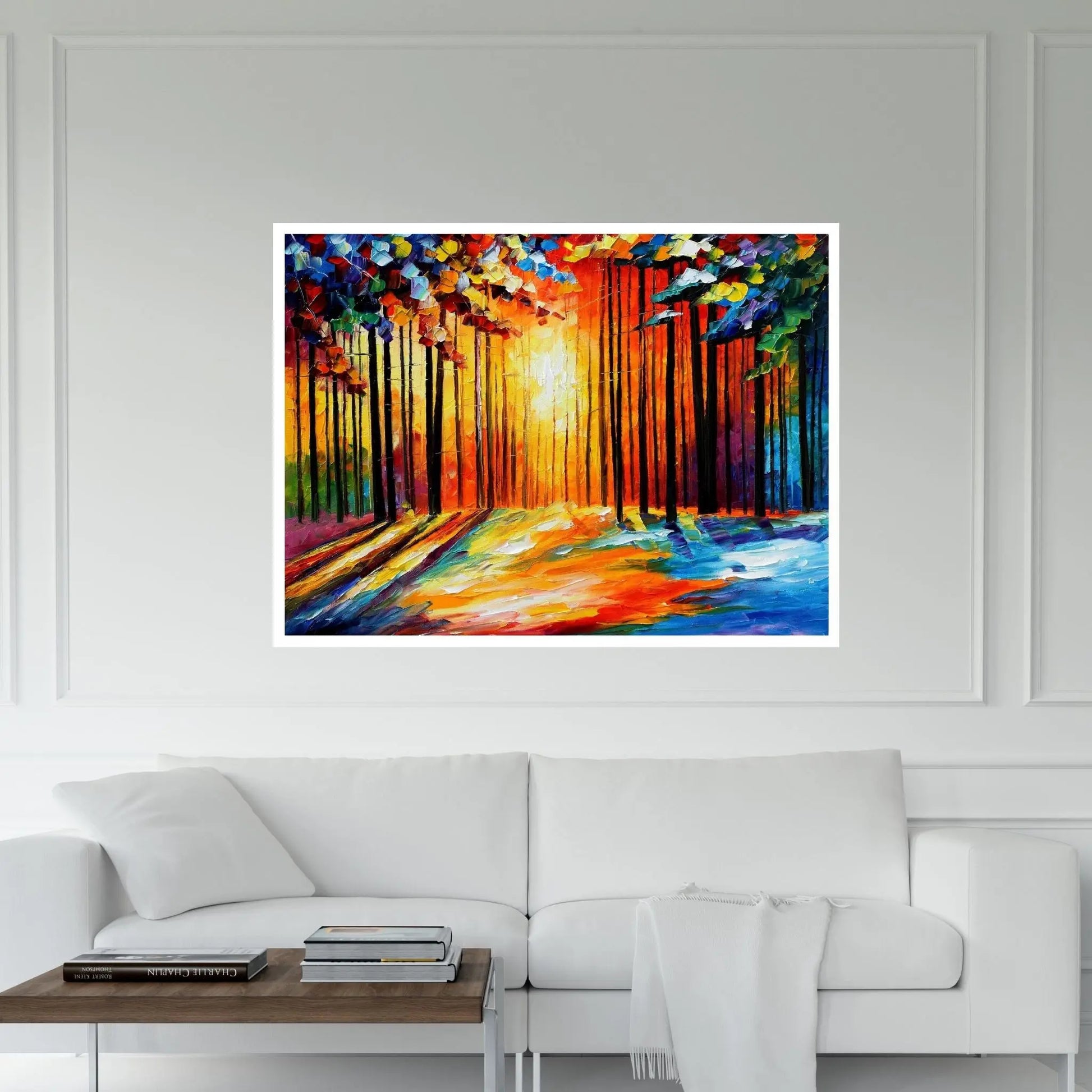 Sun Of January Canvas Wall Art - Y Canvas