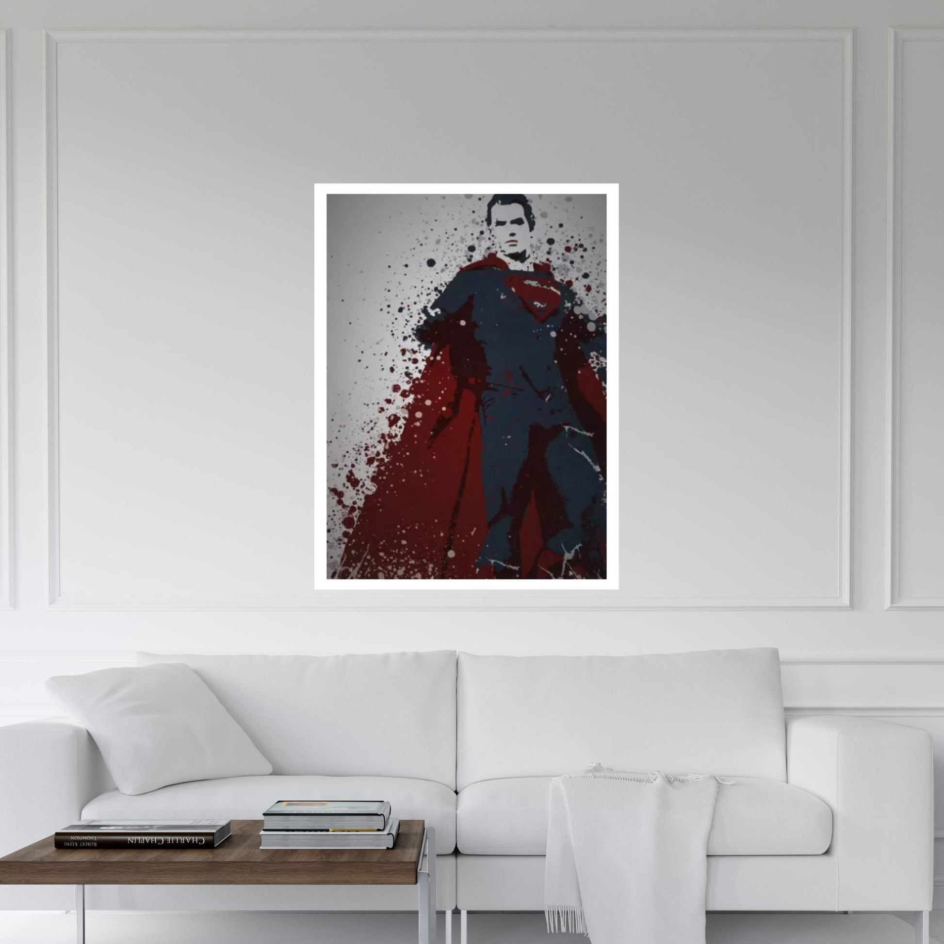 Man Of Steel Canvas Wall Art - Y Canvas