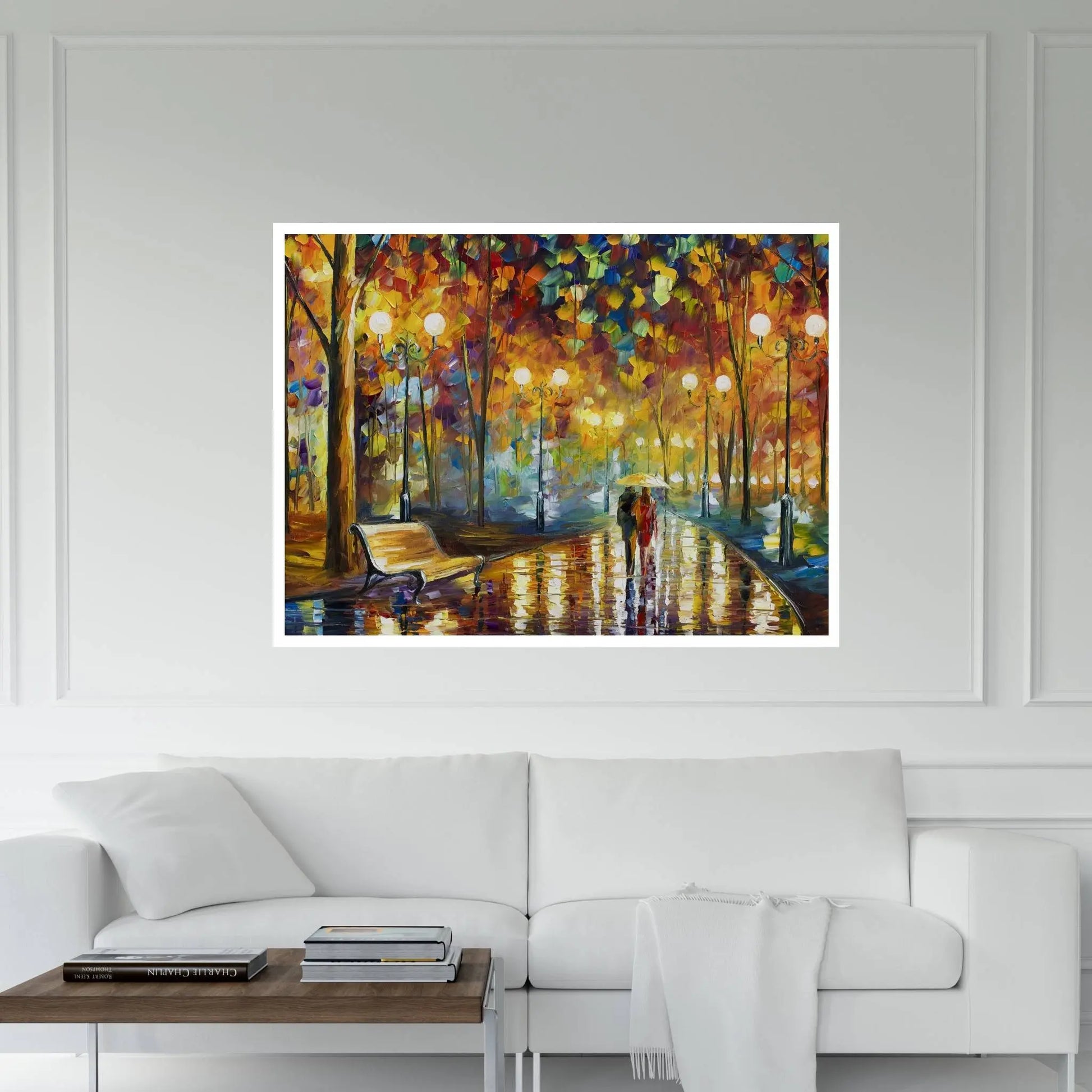 Rain's Rustle II Canvas Wall Art - Y Canvas