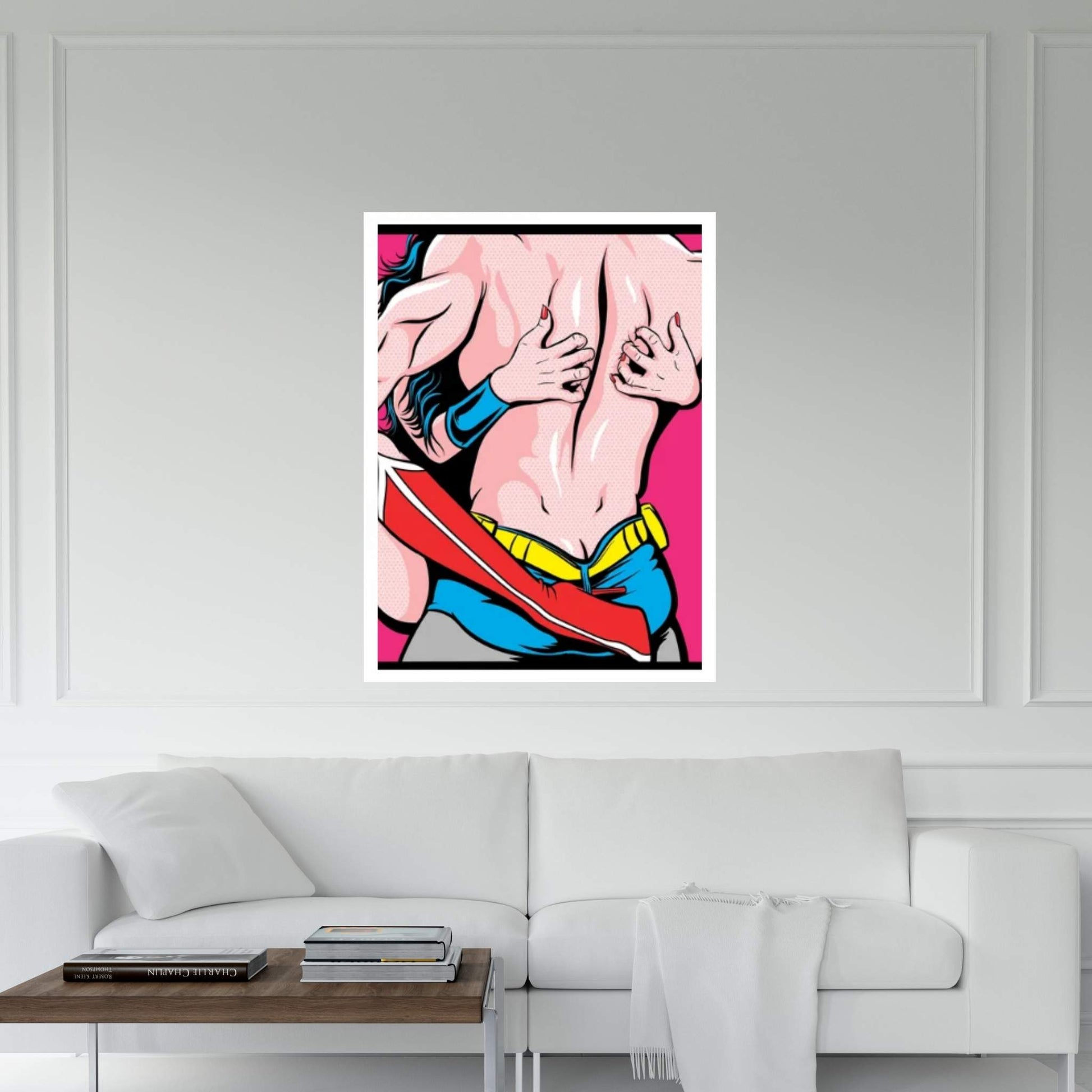 Heroes Love VII Canvas Wall Art - Y Canvas