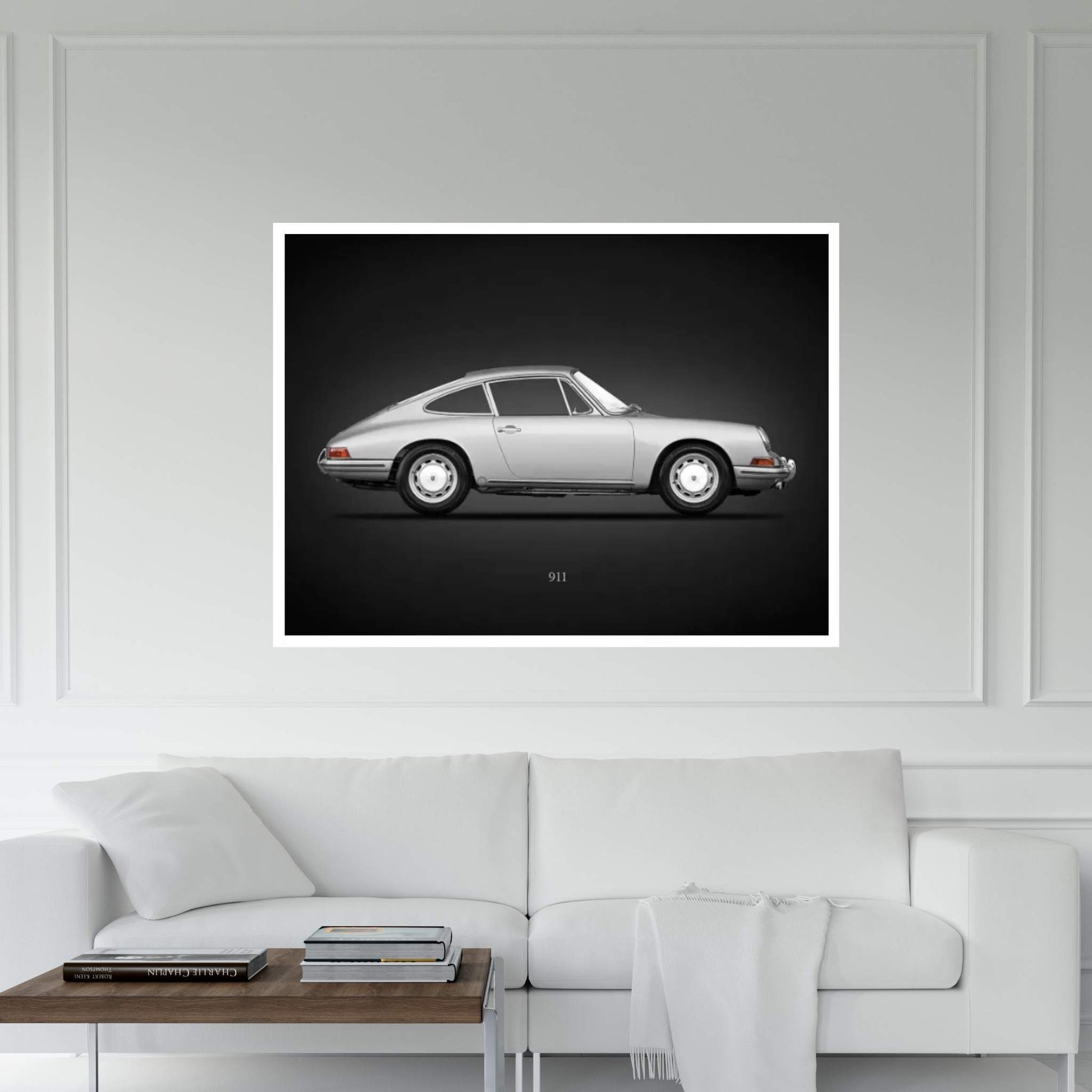 Porsche 911 1965 Coupe Canvas Wall Art - Y Canvas