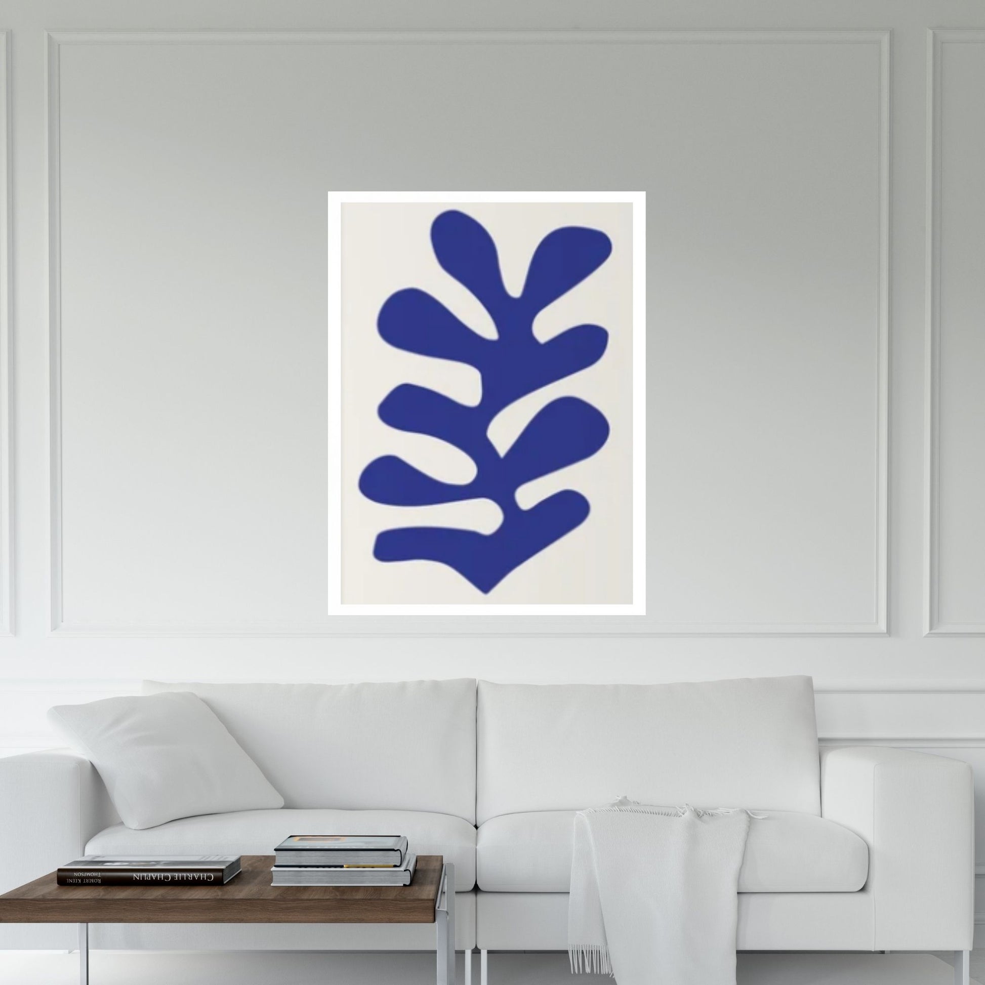 Henri Matisse Poster, Exhibition Print, Matisse Blue Line, Henri Matisse Wall art, Henri Matisse Print - Y Canvas