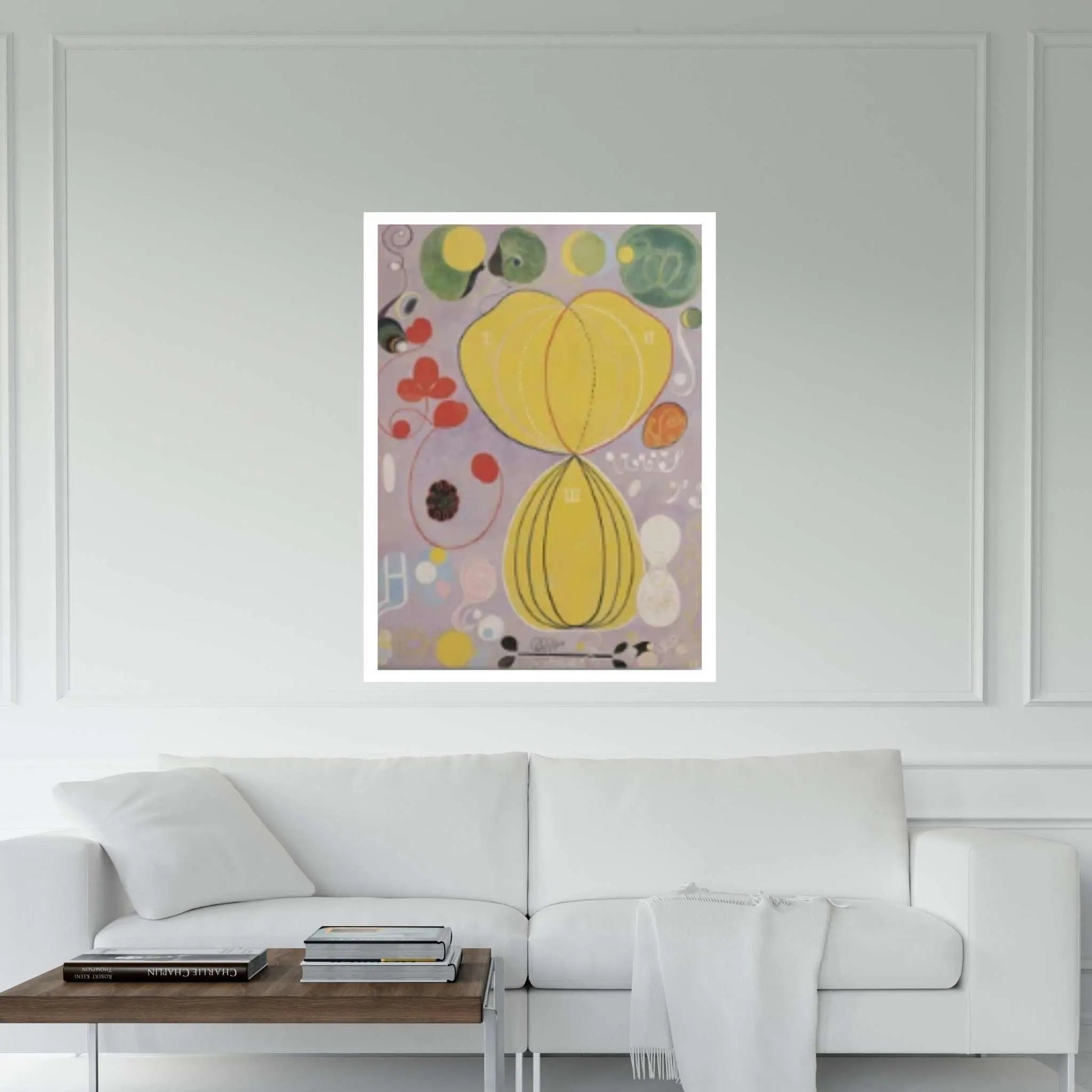 Hilma af Klint Canvas Wall Art Print, The Ten Largest, No. 7 Adulthood Canvas Wall Art - Y Canvas