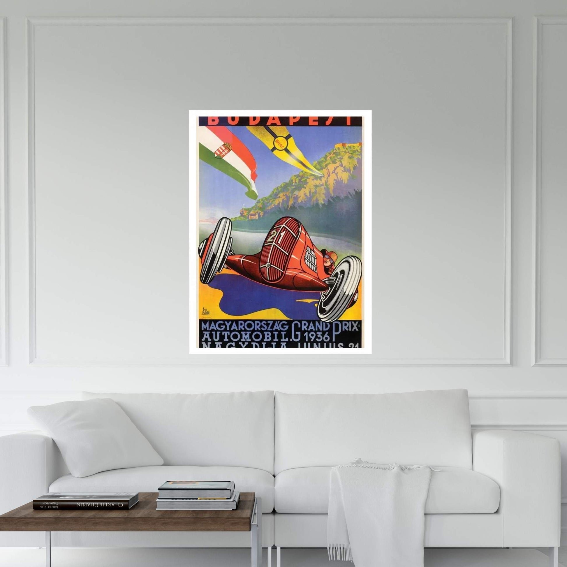 Budapest Grand Prix, 1936 Canvas Wall Art - Y Canvas