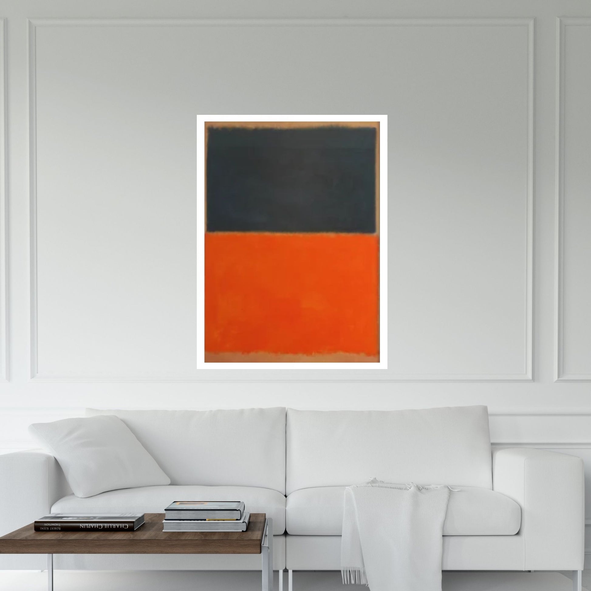 Mark Rothko Frame Canvas/Poster Art Reproduction, Rothko Reproduction, Modern Art Expressionism Painting - Y Canvas