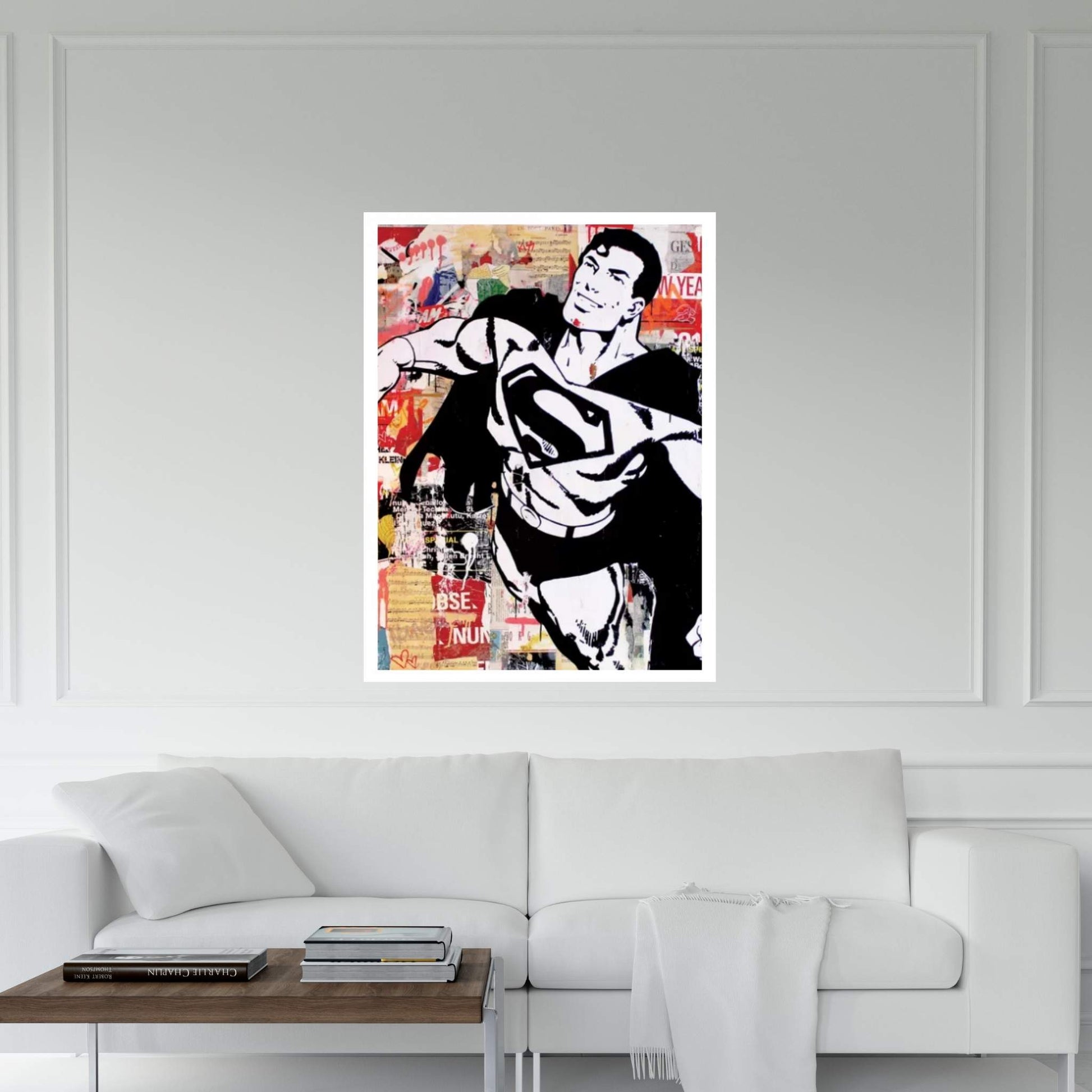 Flying For Justice Canvas Wall Art - Y Canvas