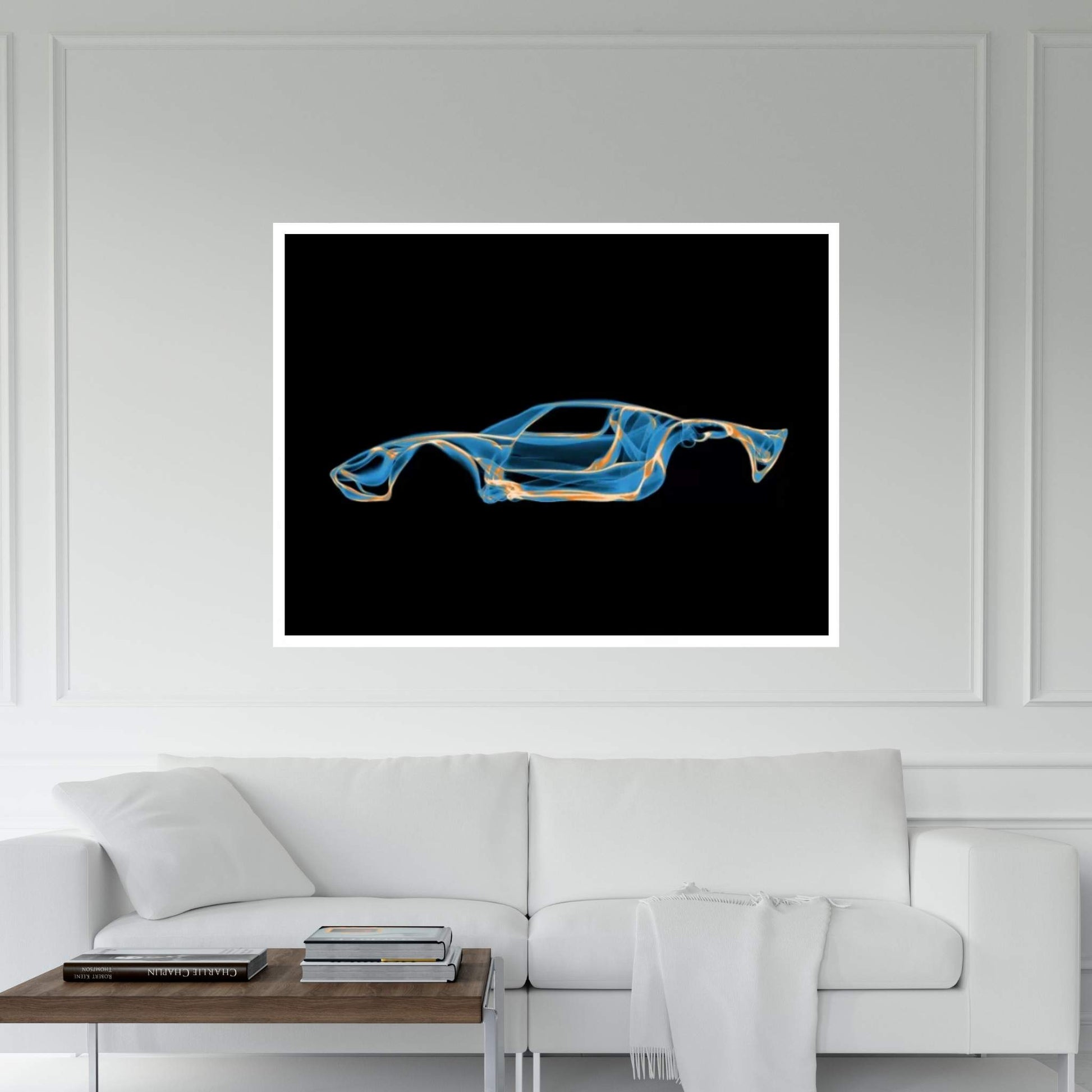 Ford GT40 Canvas Wall Art - Y Canvas