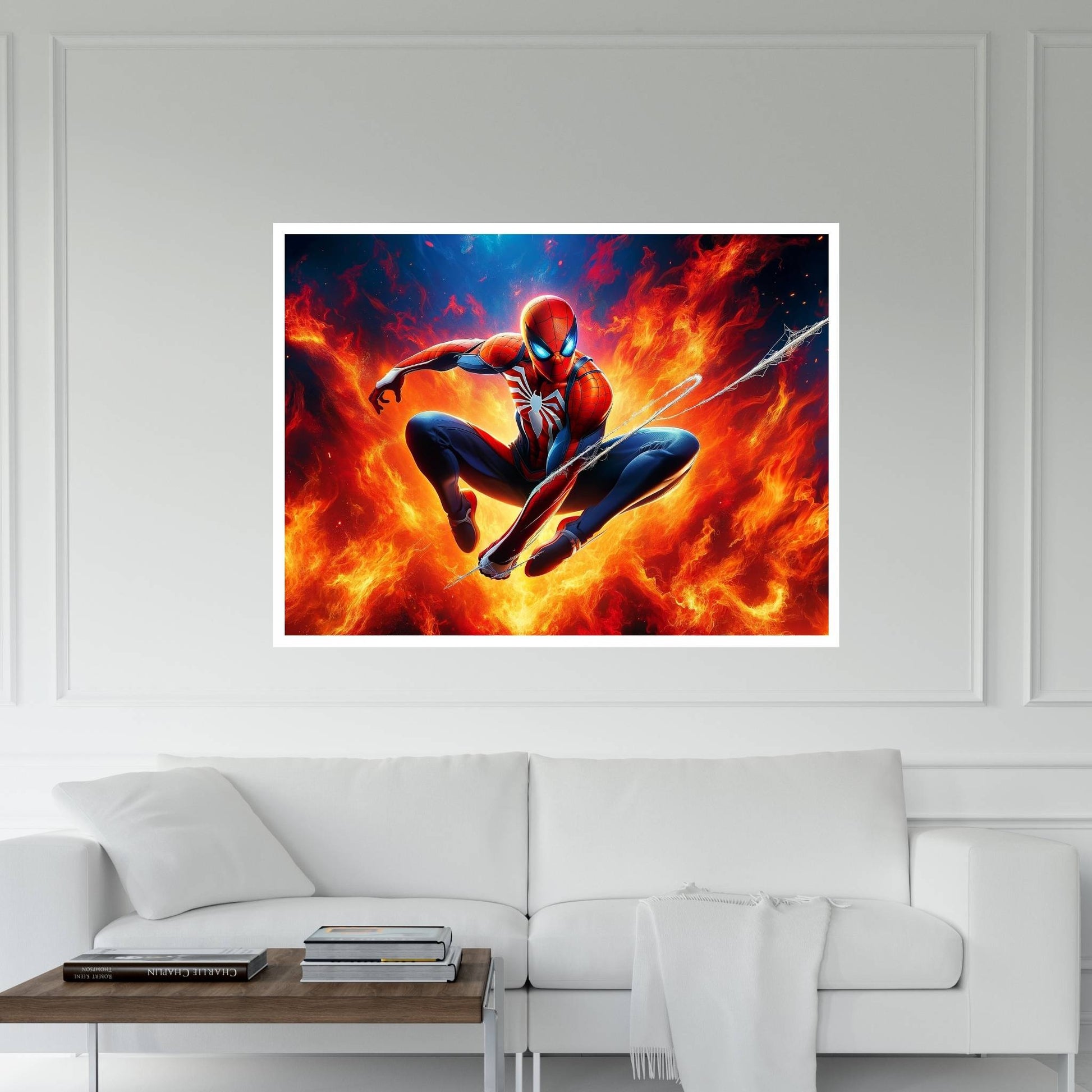 Spiderman Canvas Wall Art - Y Canvas