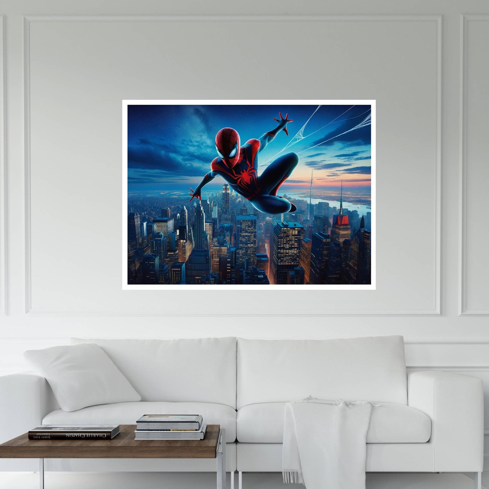 Spiderman Canvas Wall Art - Y Canvas