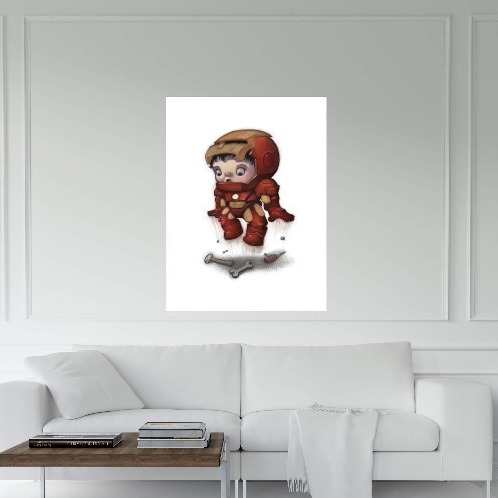 Baby Ironman Canvas Wall Art - Y Canvas