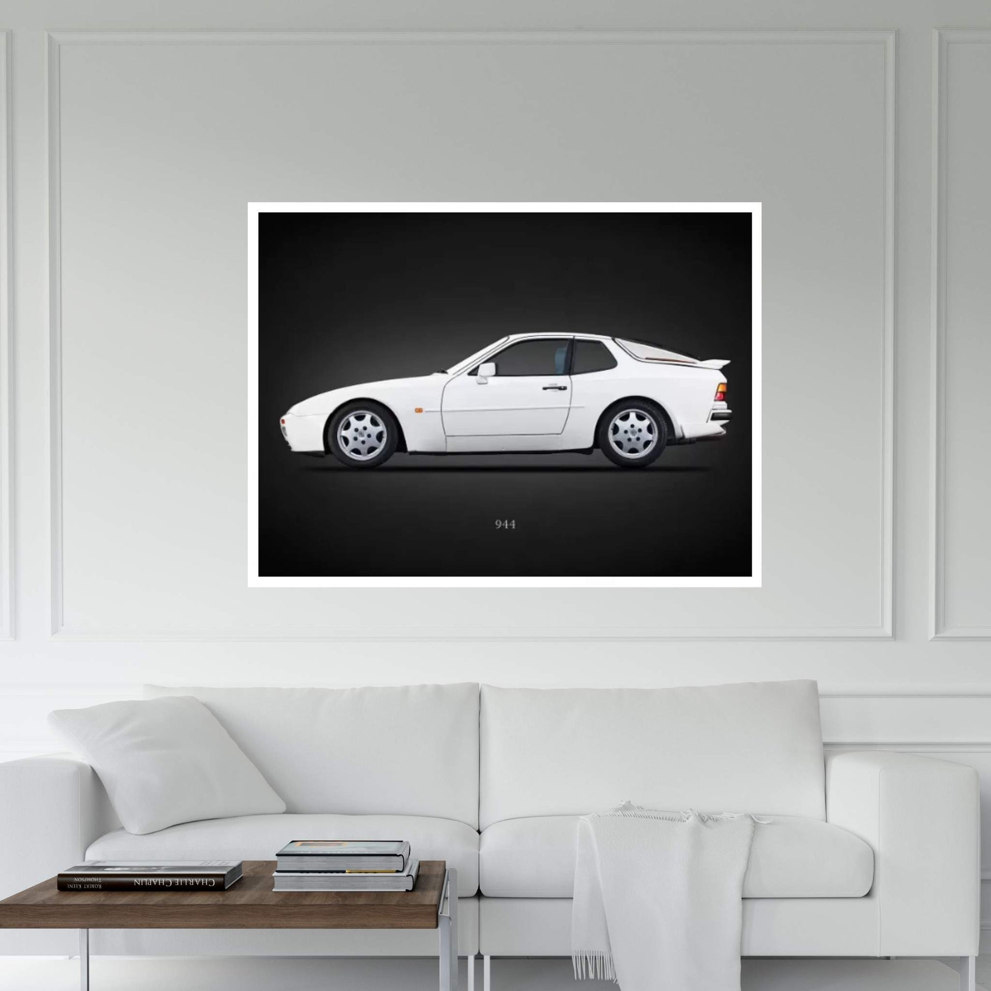 Porsche 944 SE 1992 Canvas Wall Art - Y Canvas