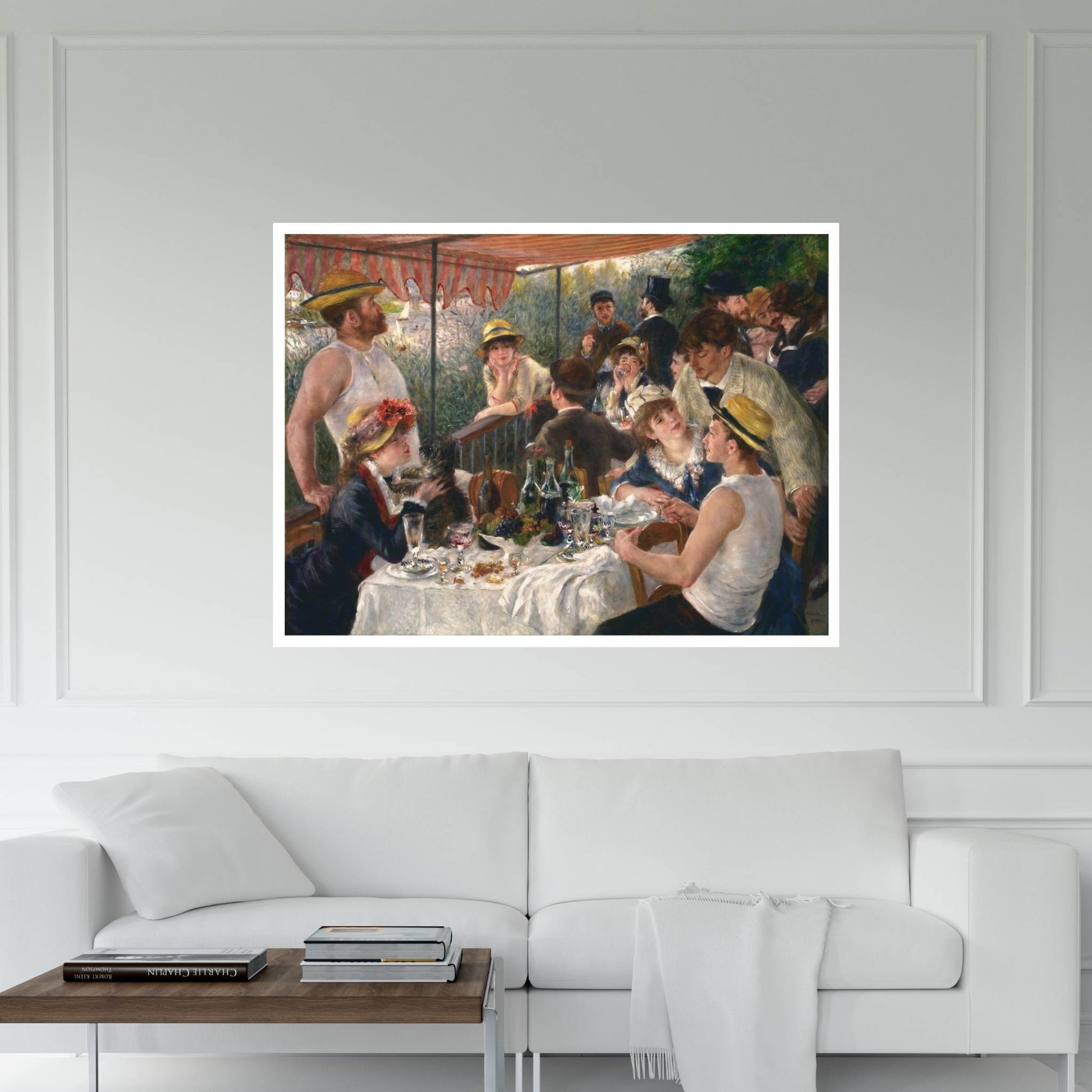 Luncheon of the Boating Party Canvas Wall Art - Y Canvas