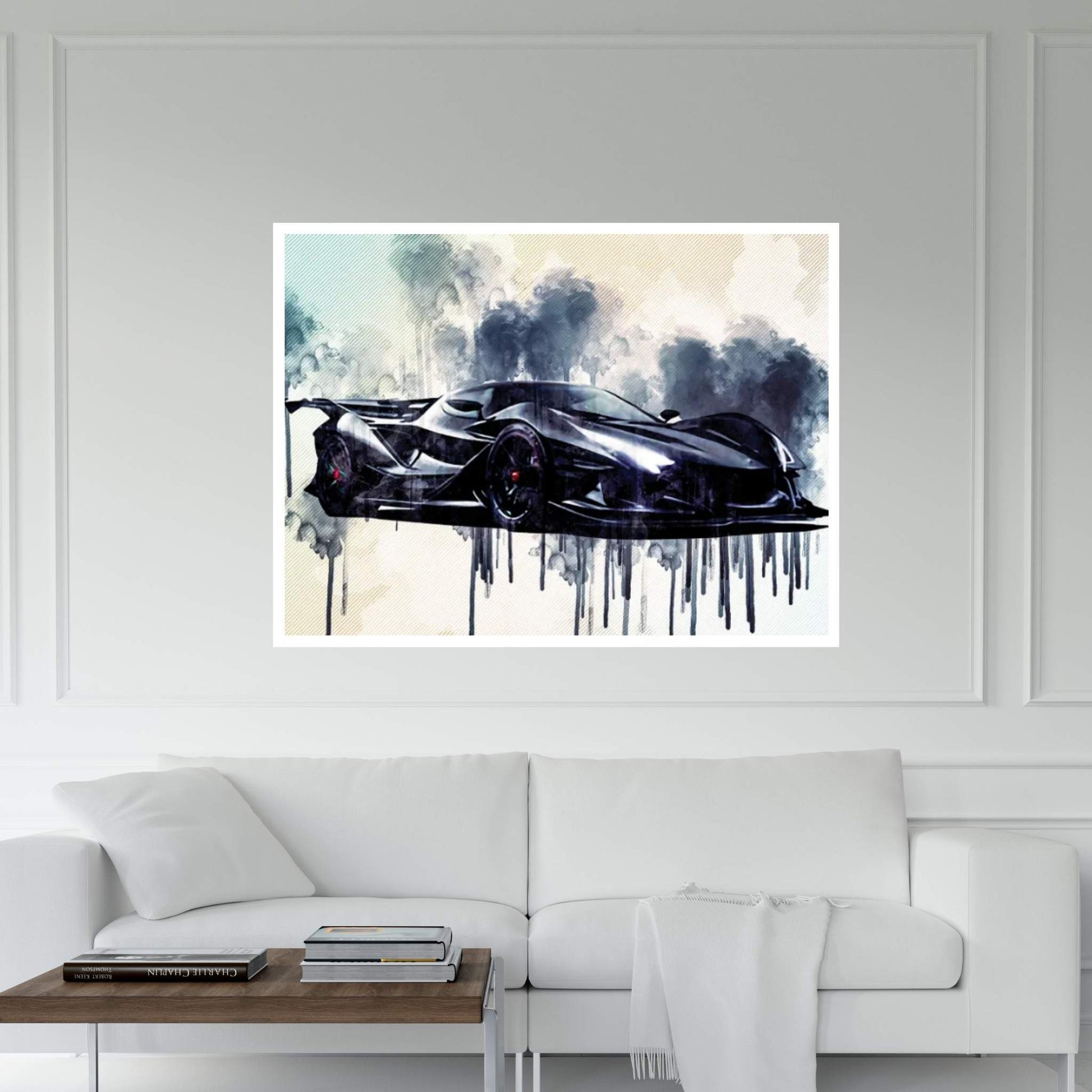 Apollo IE 2019 Luxury Supercar Front View Hypercar Apollo Canvas Wall Art - Y Canvas