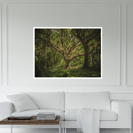 Forest Wall Art, Forest Canvas, Landscape Wall Art, Landscape Canvas, Forest Wall Decor, Tree Wall Art - Y Canvas