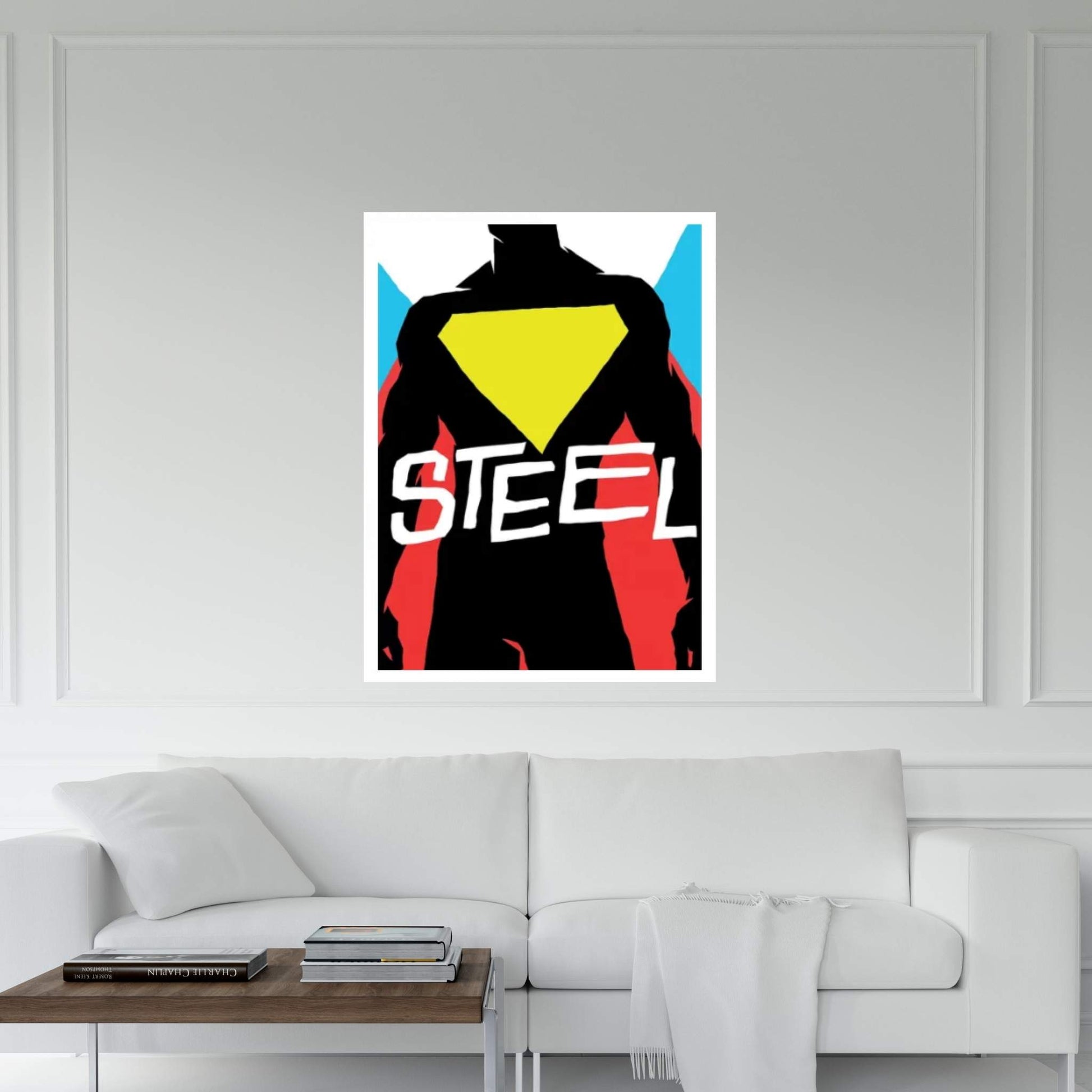 Steel Canvas Wall Art - Y Canvas