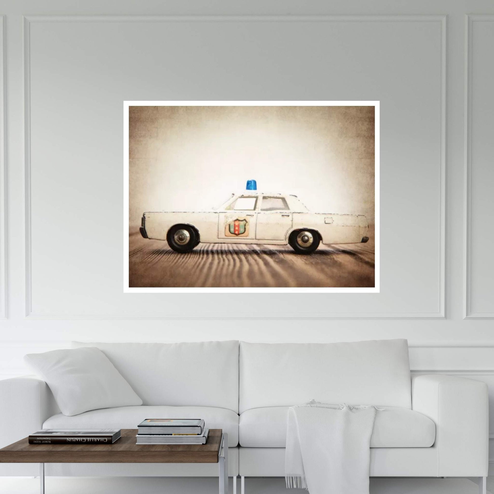 Police Canvas Wall Art - Y Canvas