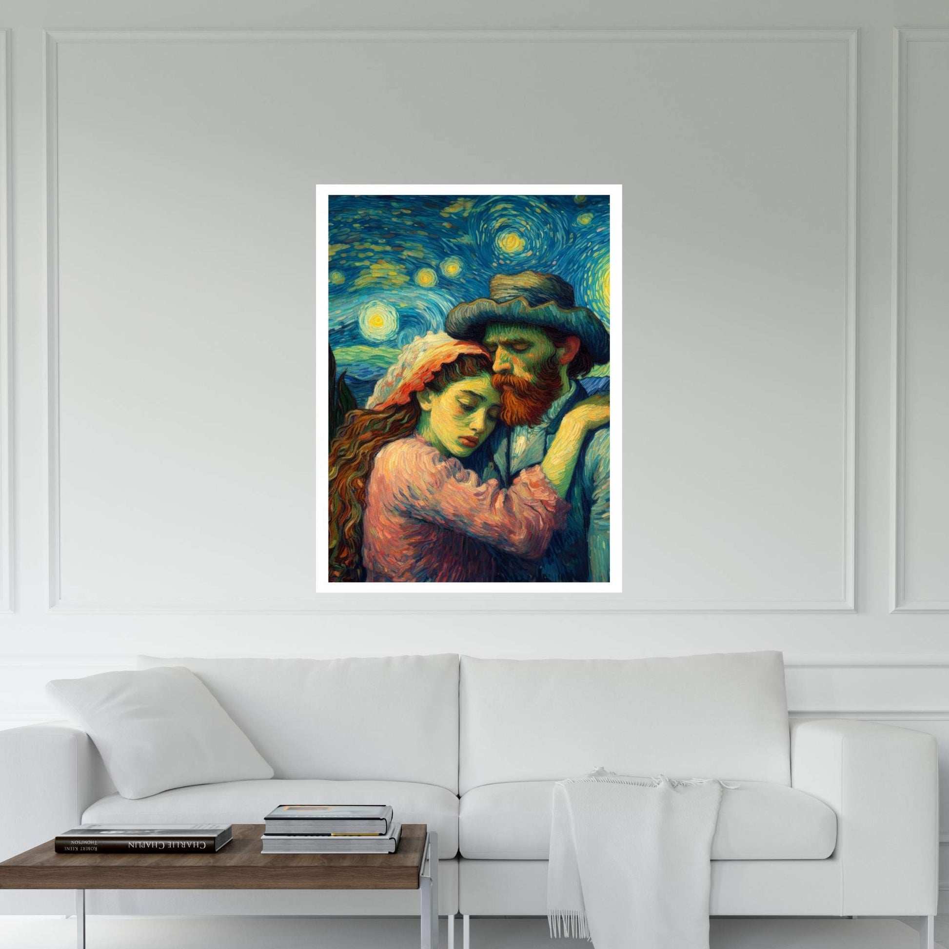 Van Gogh Love Reproduction Canvas Wall Art - Y Canvas