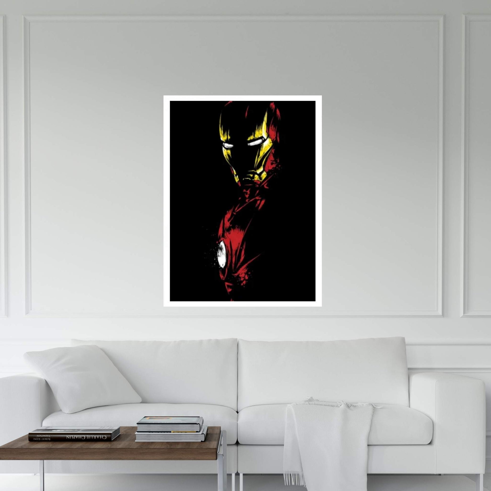 Iron In The Shadows Canvas Wall Art - Y Canvas