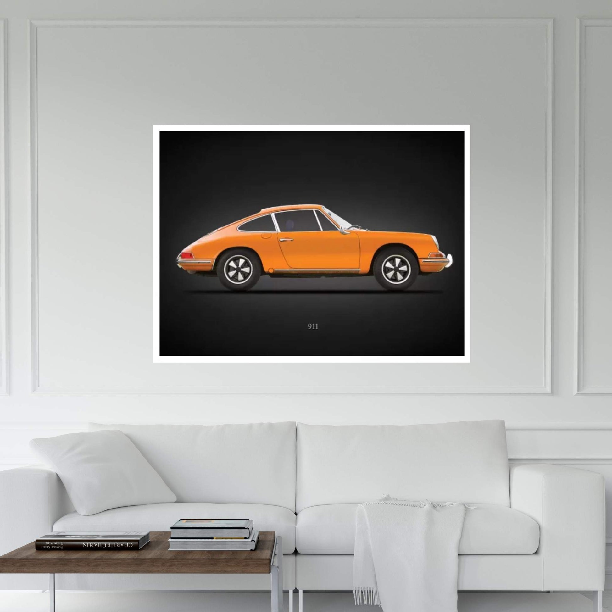 Porsche 911 1968 Canvas Wall Art - Y Canvas