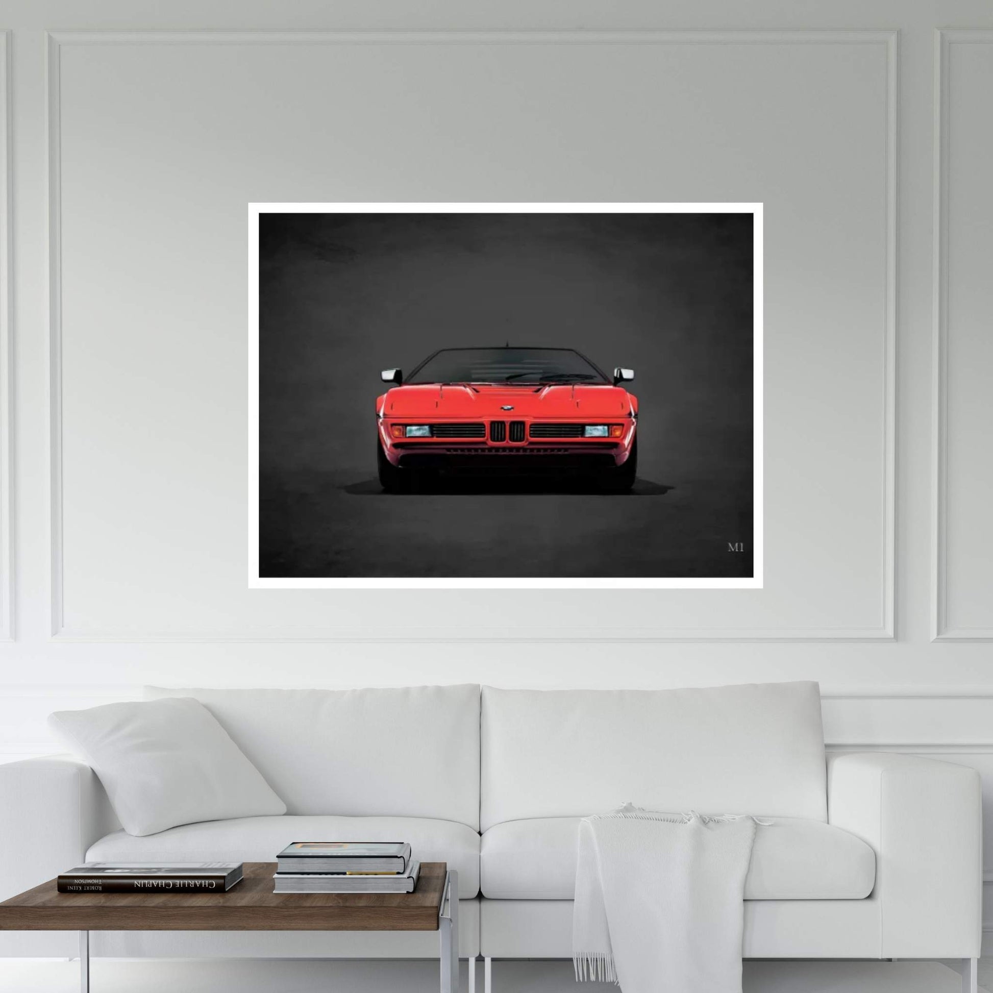 1979 BMW M1 Canvas Wall Art - Y Canvas