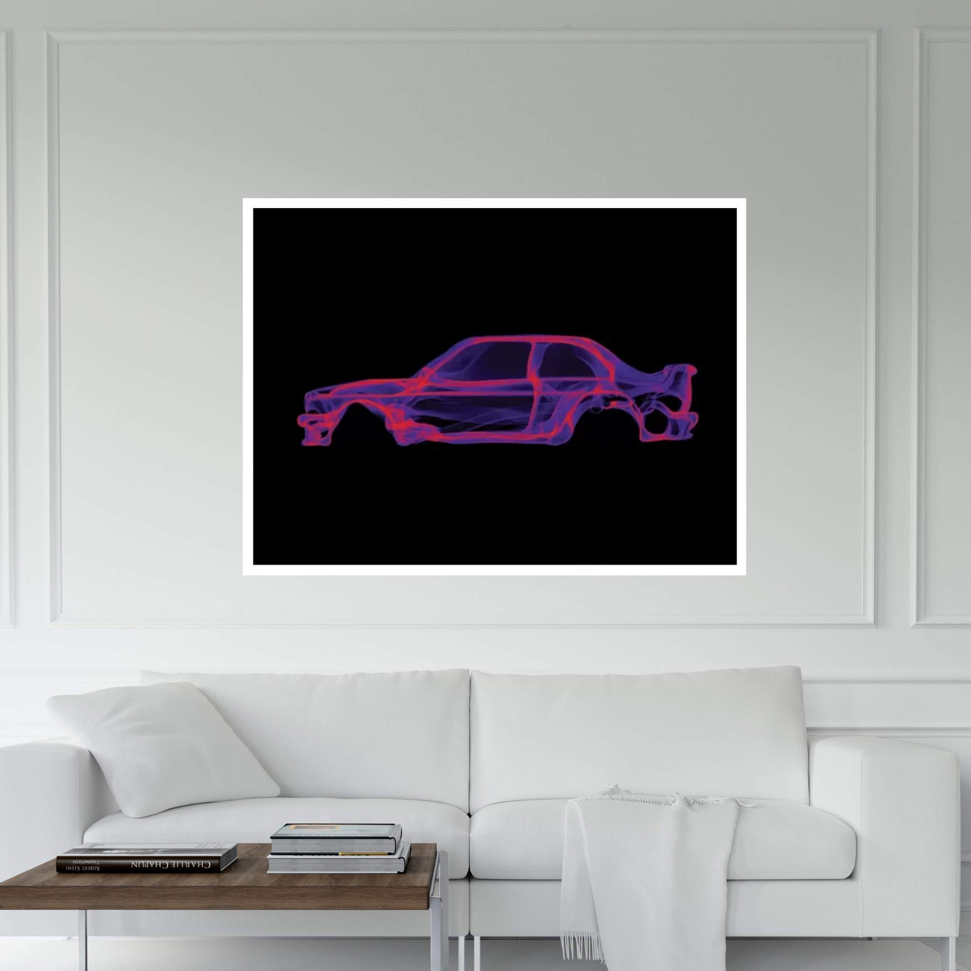 BMW E30 M3 Canvas Wall Art - Y Canvas