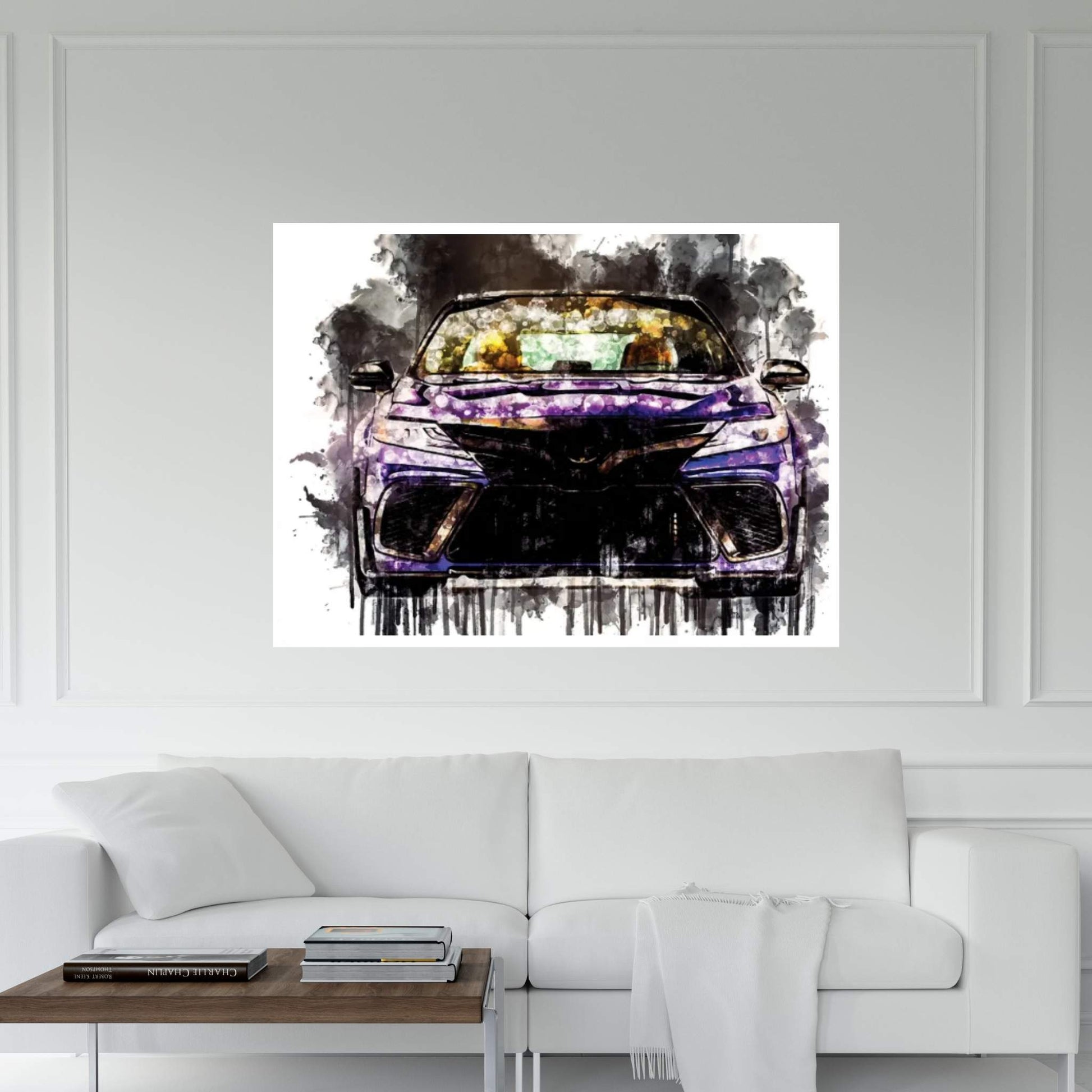 2017 Toyota Camry Rutledge Wood Vehicle CCXCVIII Canvas Wall Art - Y Canvas