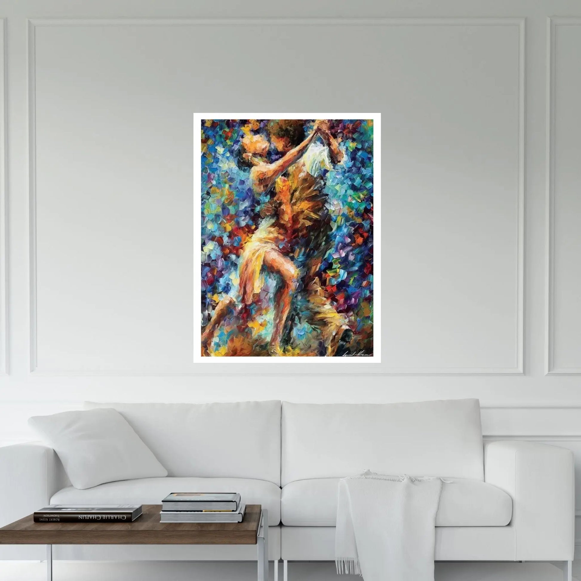 Internal Struggle Of Lust Canvas Wall Art - Y Canvas