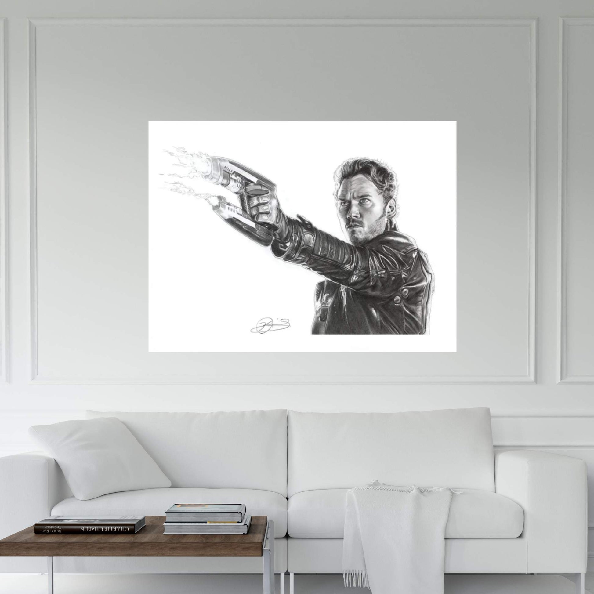 Peter Quill Canvas Wall Art - Y Canvas