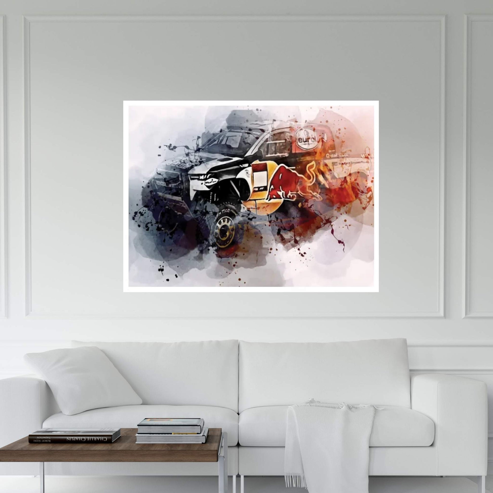 2022 Toyota Gr Dkr Hilux T1 Rally Car Racing Dakar Sand Dunes Canvas Wall Art - Y Canvas