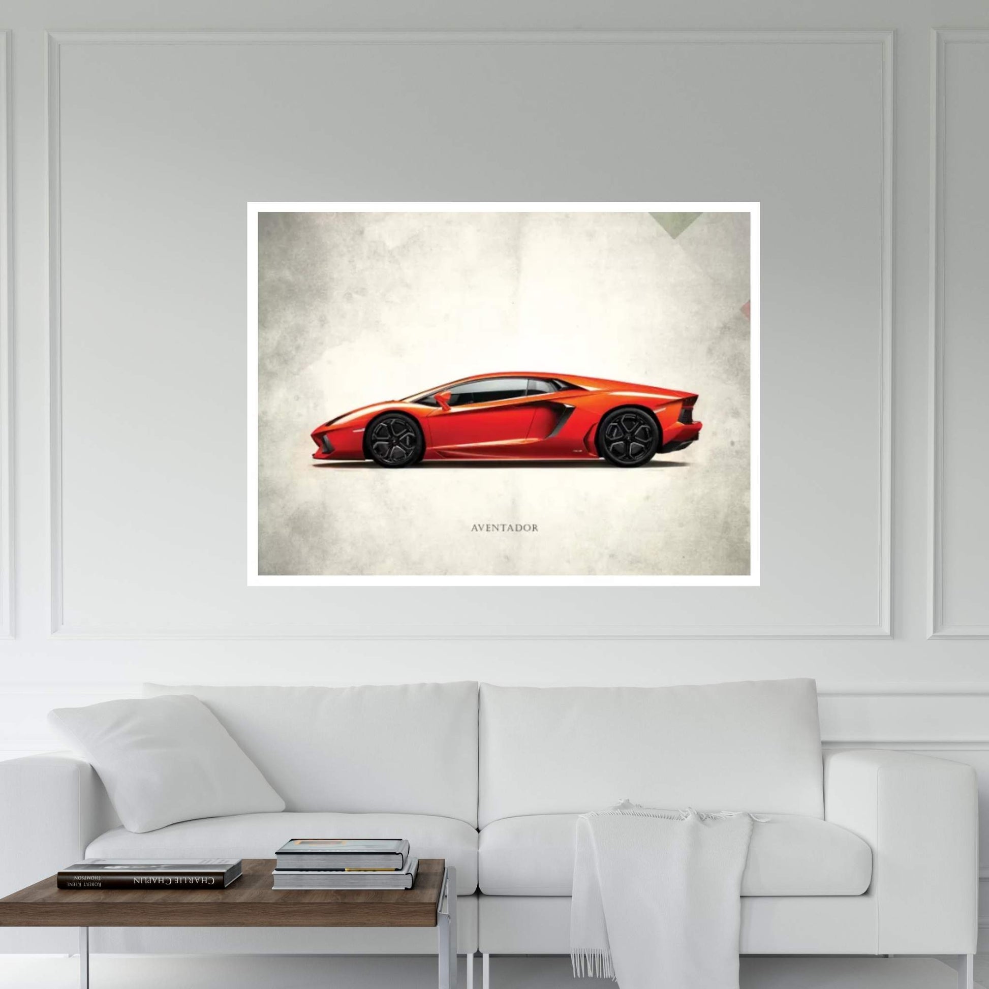 Lamborghini Aventador Canvas Wall Art - Y Canvas