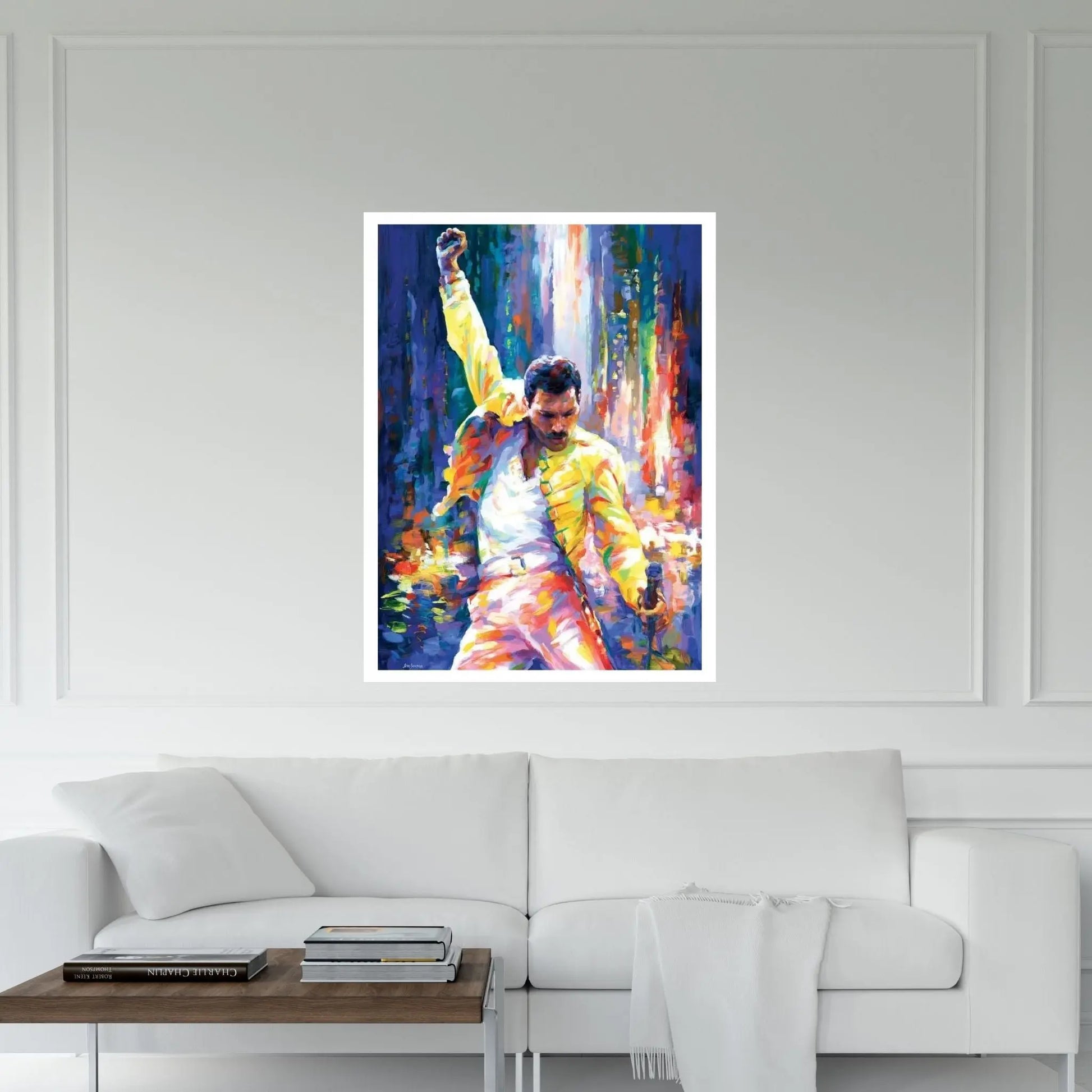 Freddie Mercury Canvas Wall Art - Y Canvas