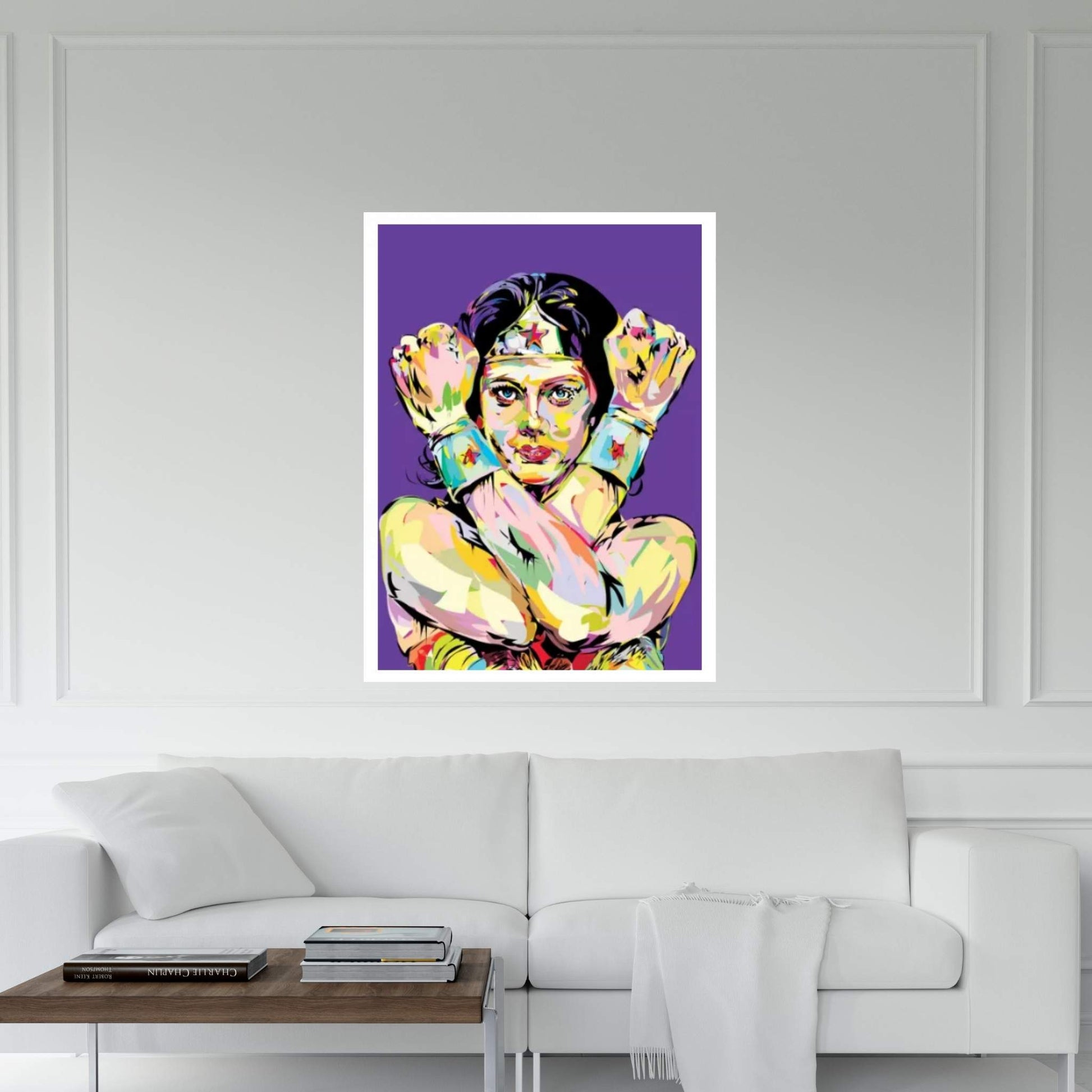 Wonder Woman Bracelets Canvas Wall Art - Y Canvas