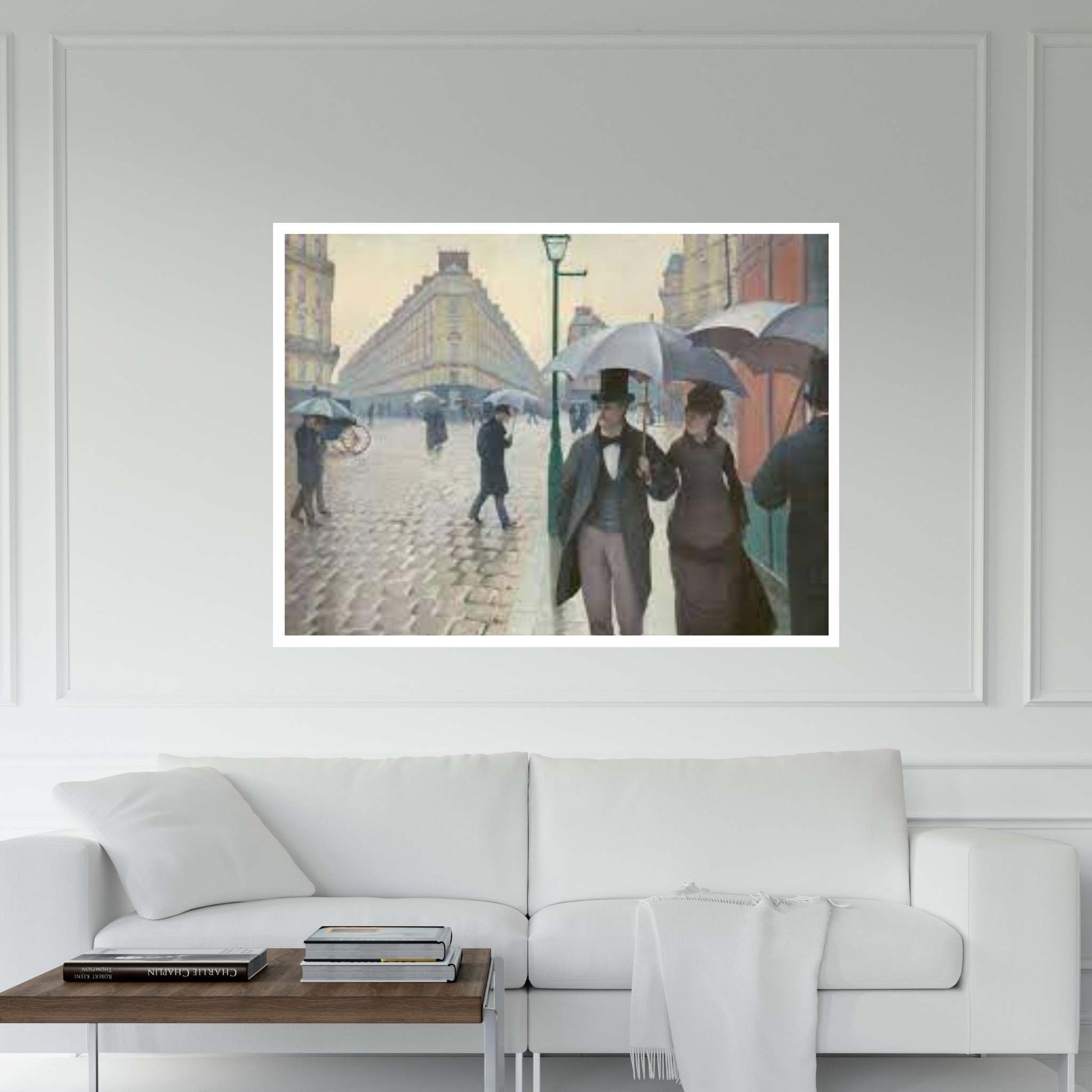 A Paris Street Canvas Wall Art - Y Canvas