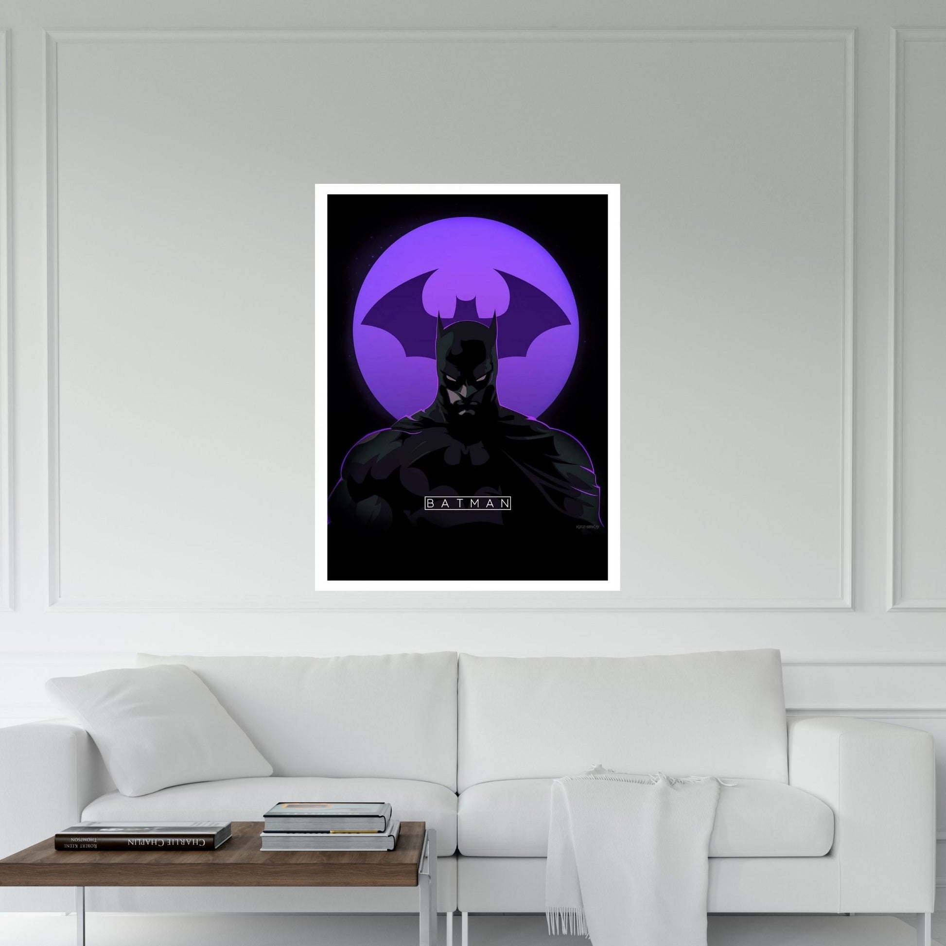 Batman Canvas Wall Art - Y Canvas