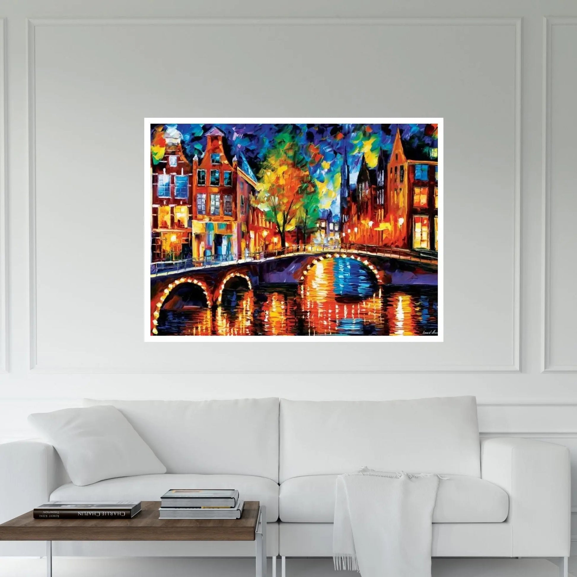 The Bridges Of Amsterdam Canvas Wall Art - Y Canvas