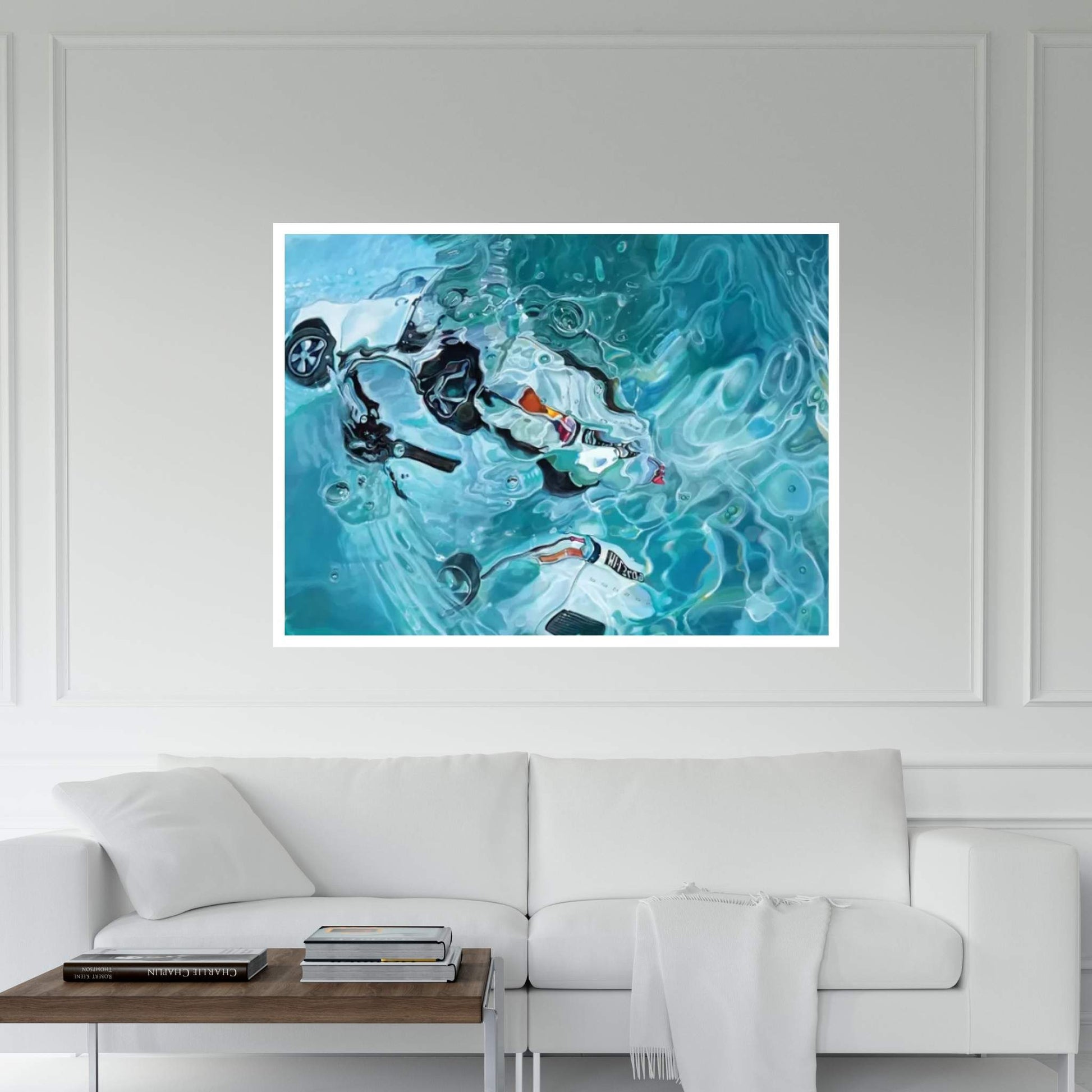 Reflexion Canvas Wall Art - Y Canvas