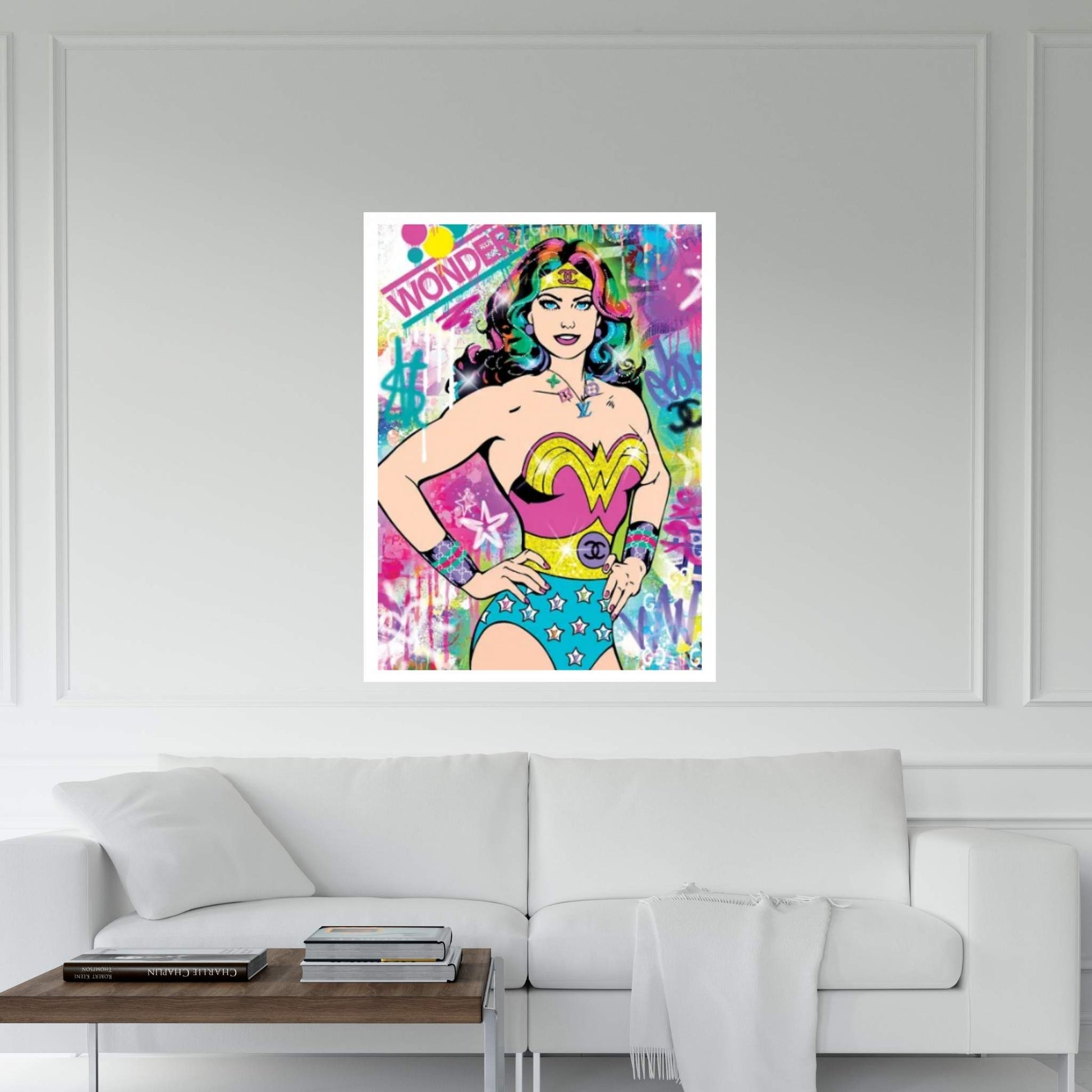 Wonder Woman Canvas Wall Art - Y Canvas