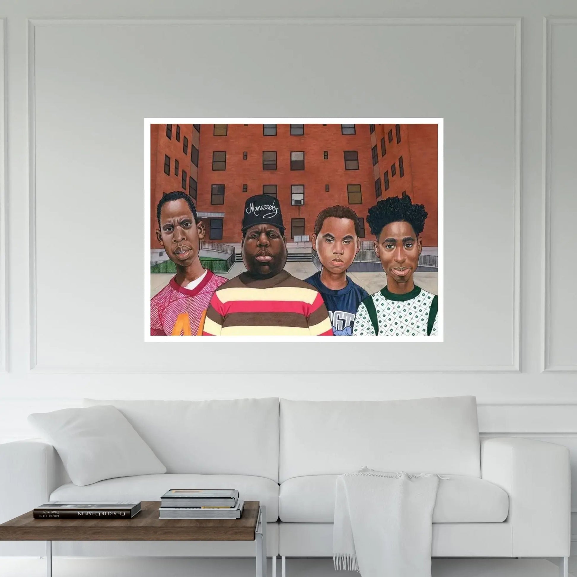 Boyz N Da Hood (Hiphop Legends) Canvas Wall Art - Y Canvas