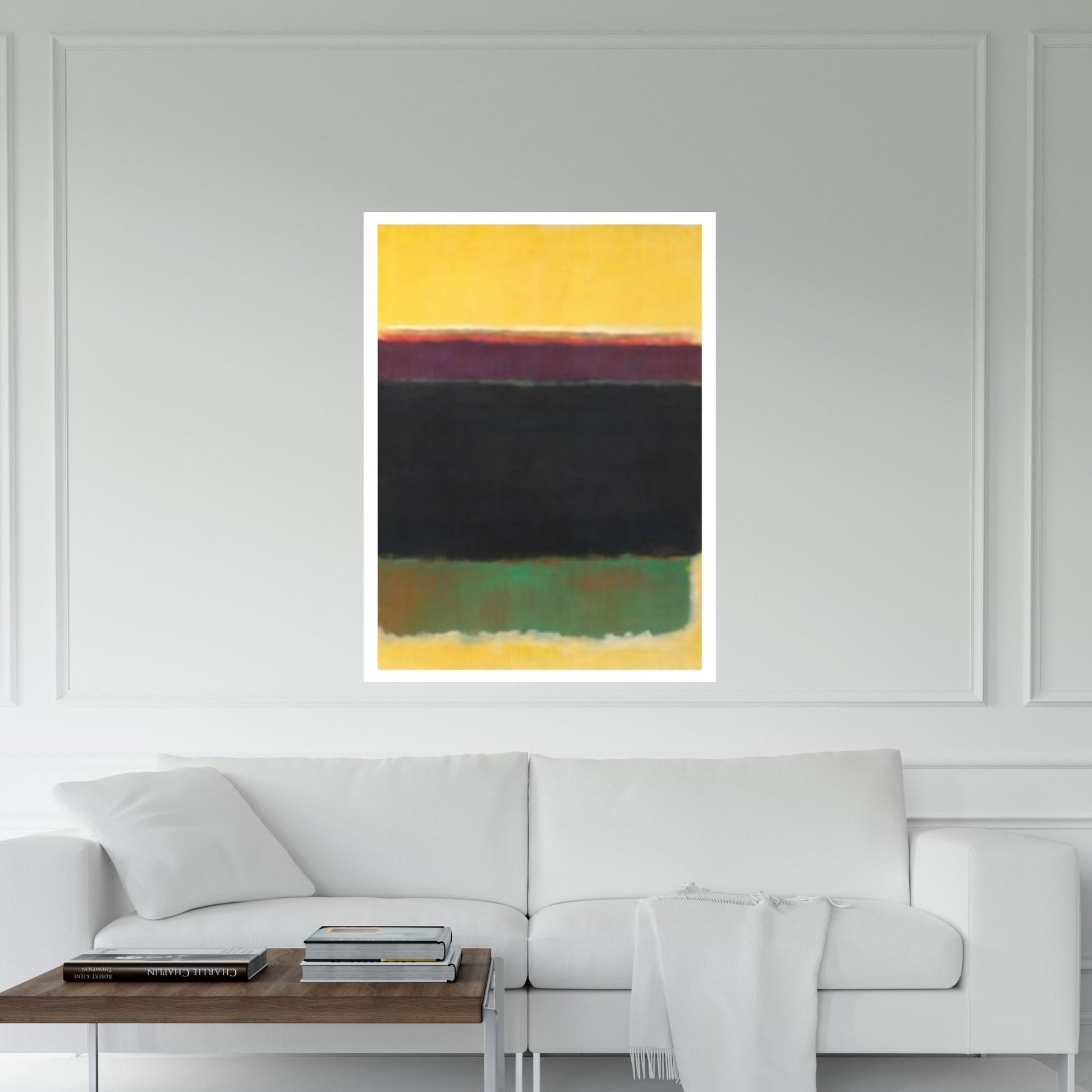 Mark Rothko Exhibition Canvas Wall Art Poster, Mark Rothko Canvas Wall Art Print - Y Canvas