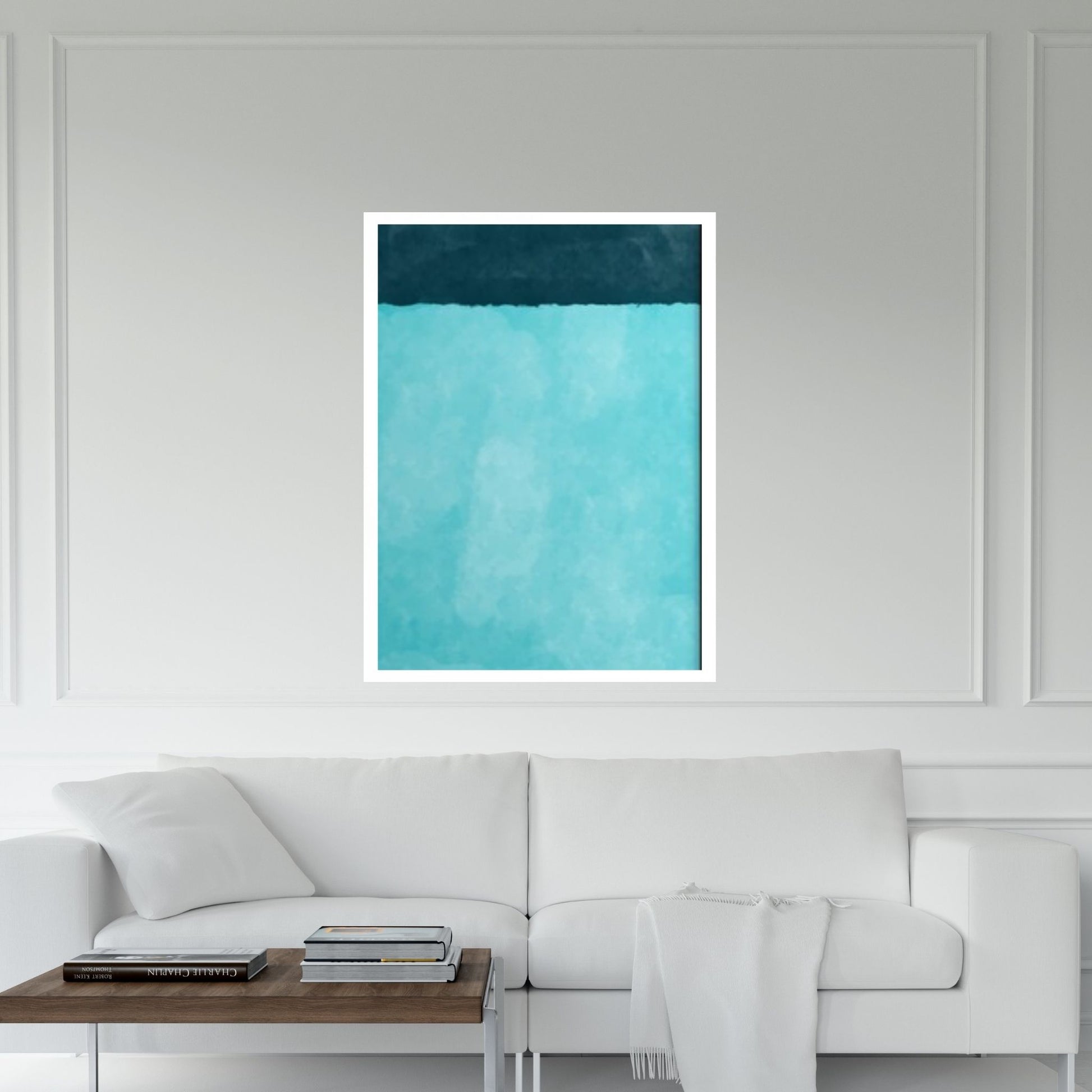 Mark Rothko Frame Canvas/Poster Art Reproduction, Modern Art Expressionism Painting - Y Canvas