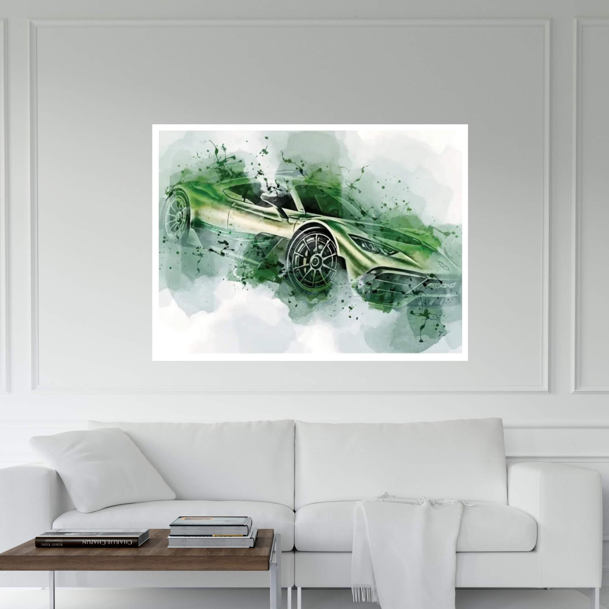 Mercedes-AMG Project One Hypercars 2017 Canvas Wall Art - Y Canvas