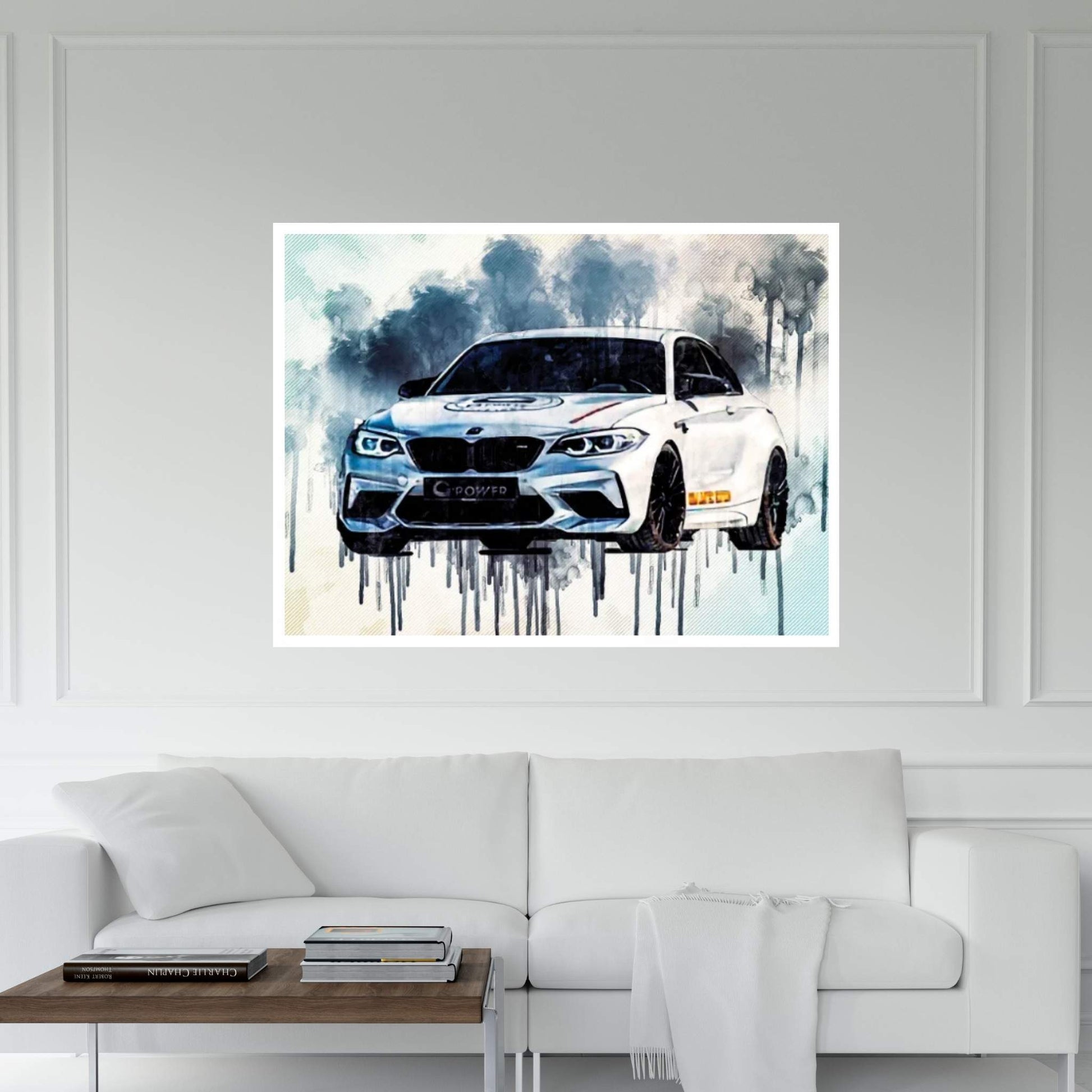 2021 G-Power G2M Limited Edition Front View Exterior Bmw M2 Competition Canvas Wall Art - Y Canvas