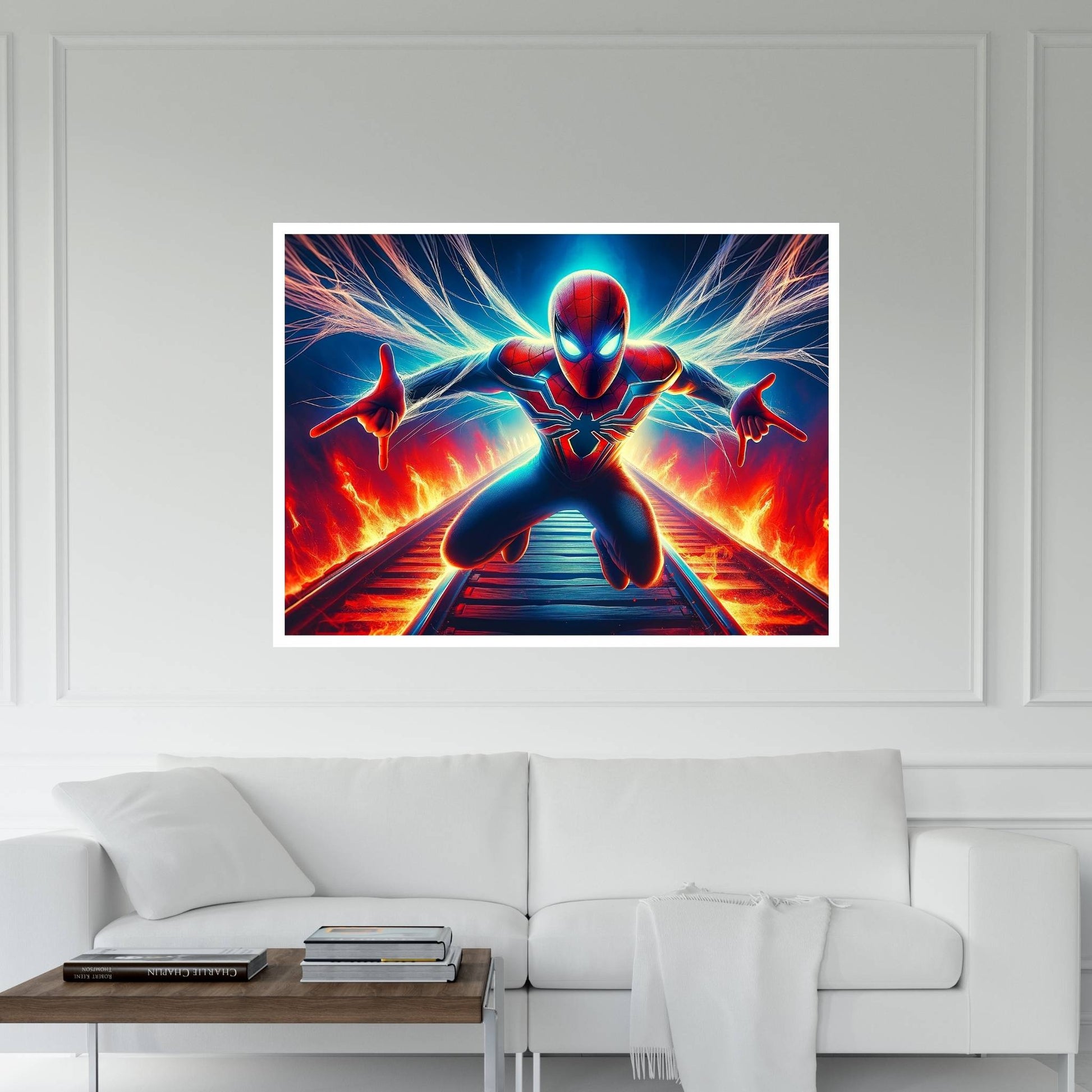 Spiderman Canvas Wall Art - Y Canvas