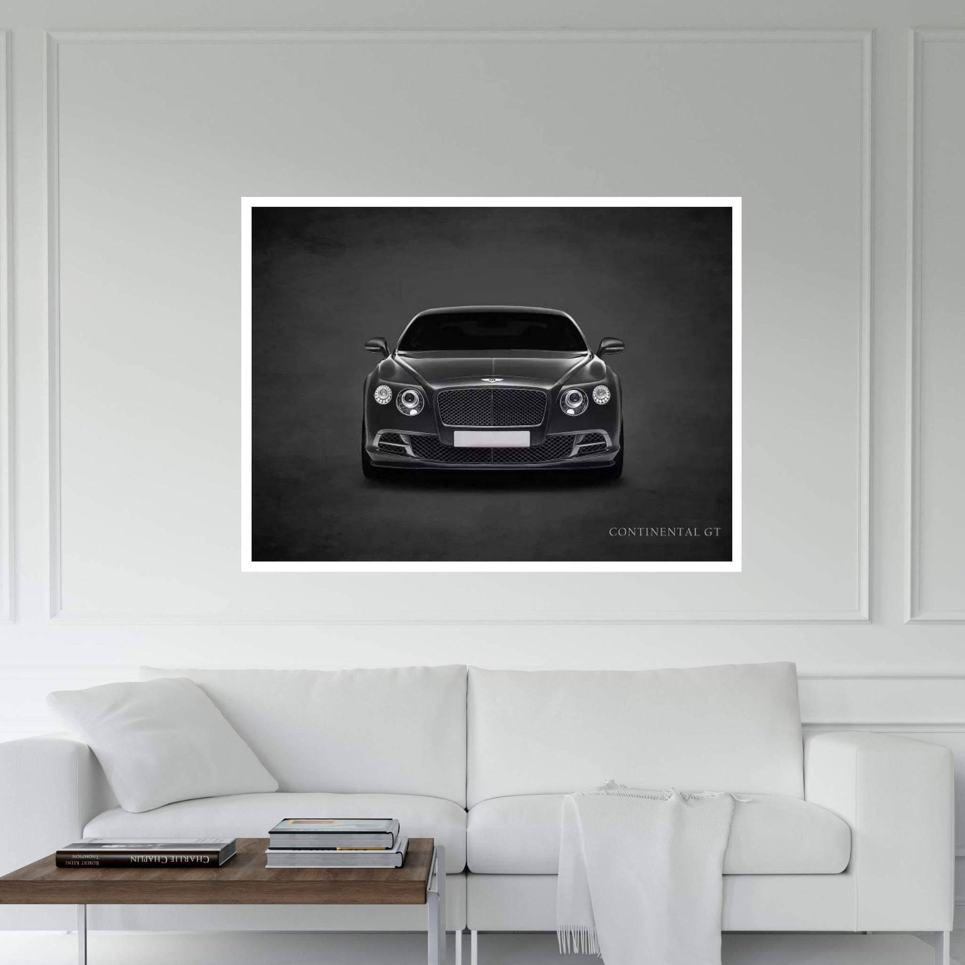 Bentley Continental GT Canvas Wall Art - Y Canvas