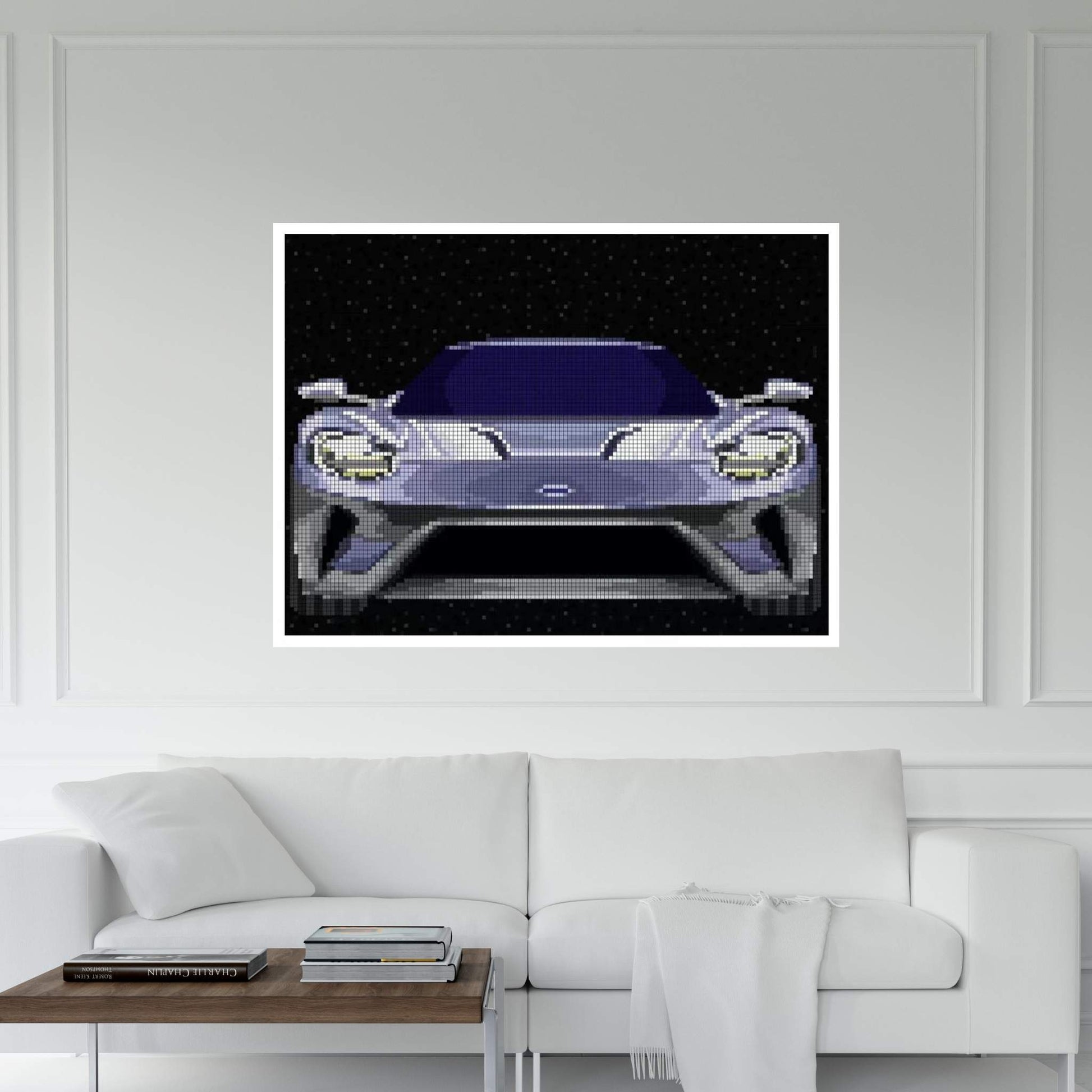 Ford GT Canvas Wall Art - Y Canvas