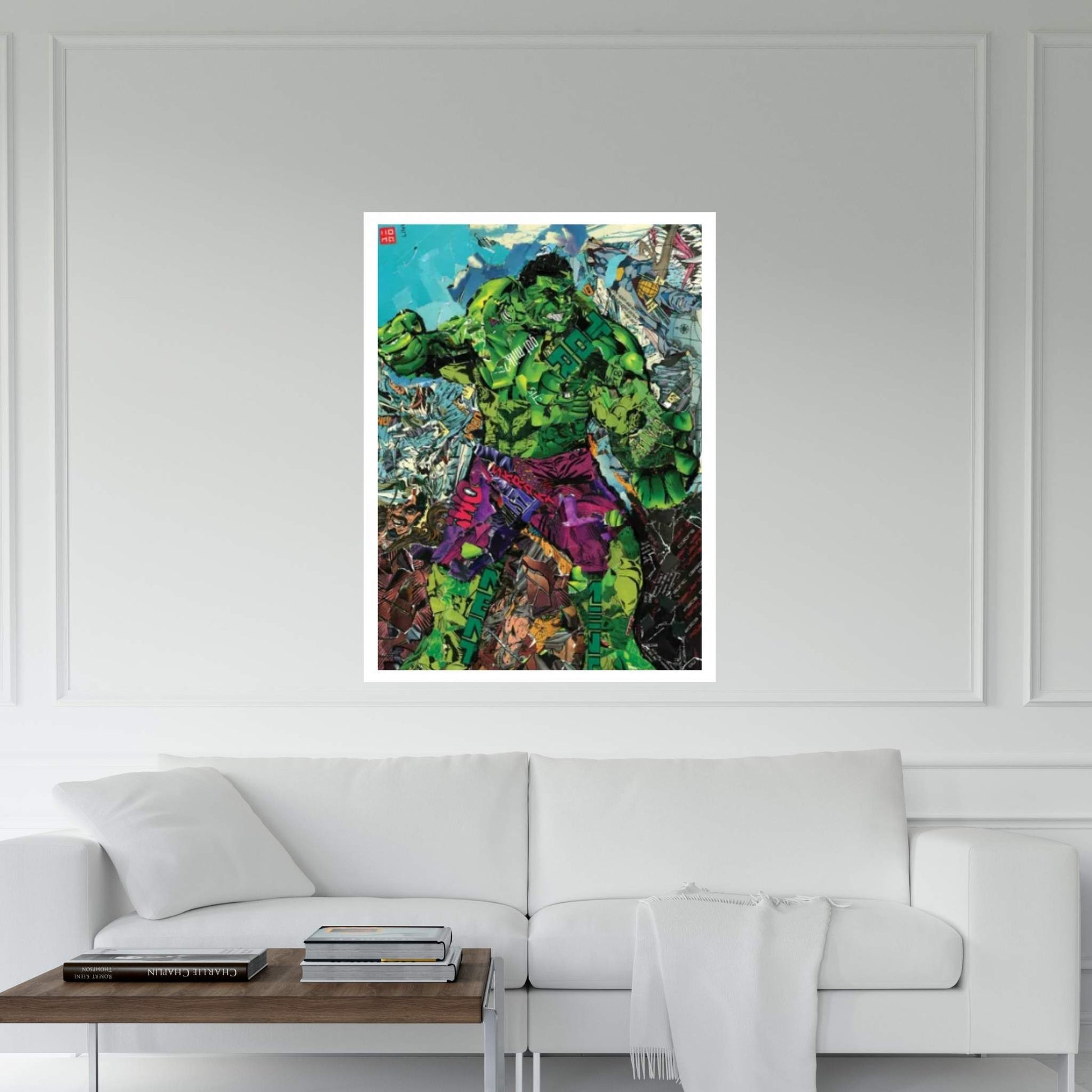 The Incredible Bruce Banner Hulk Canvas Wall Art - Y Canvas