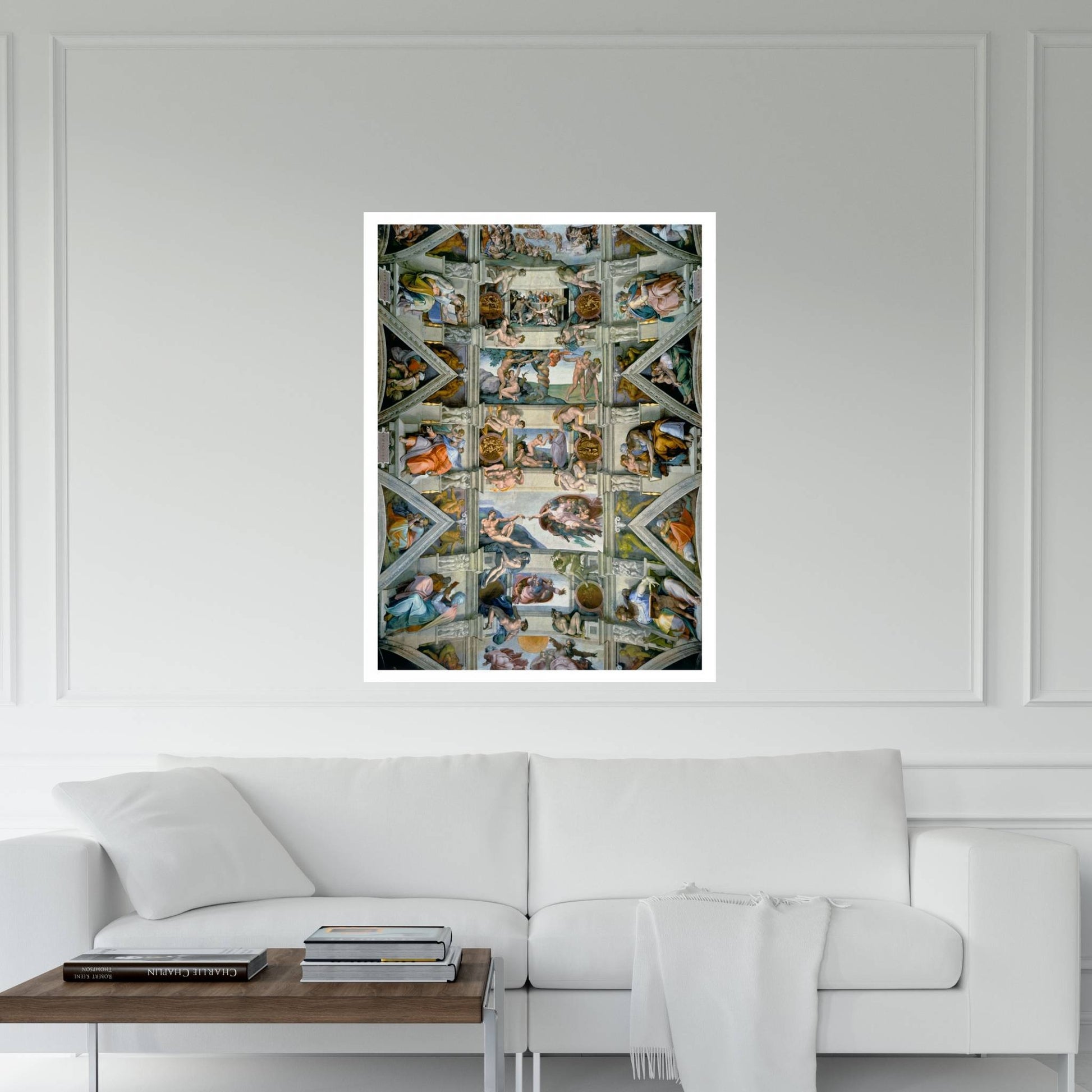 The Sistine Chapel Ceiling Canvas Wall Art - Y Canvas